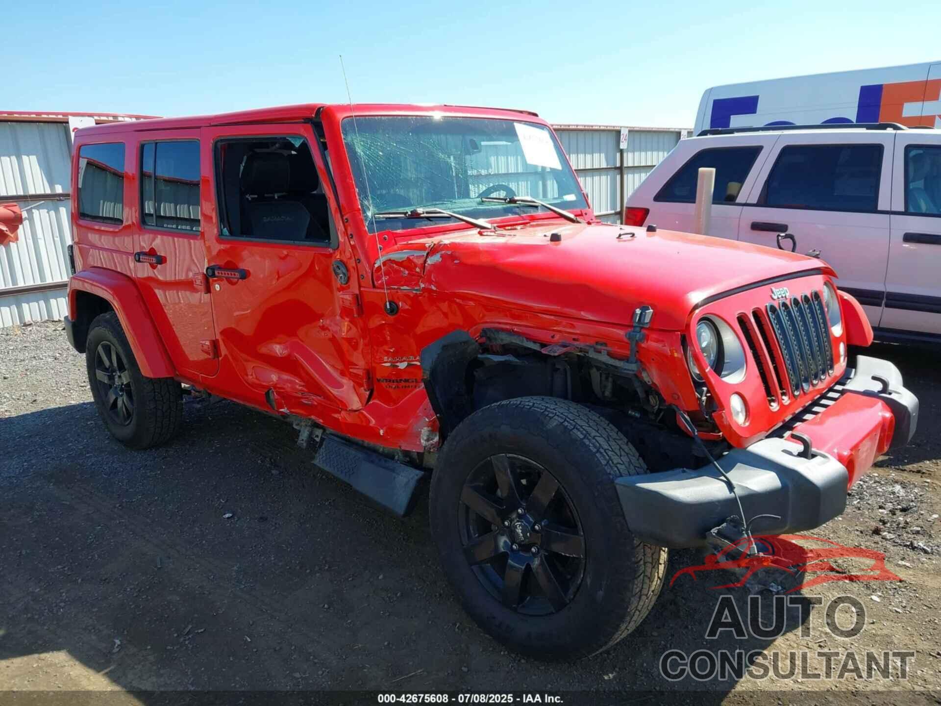 JEEP WRANGLER UNLIMITED 2017 - 1C4BJWEGXHL611873