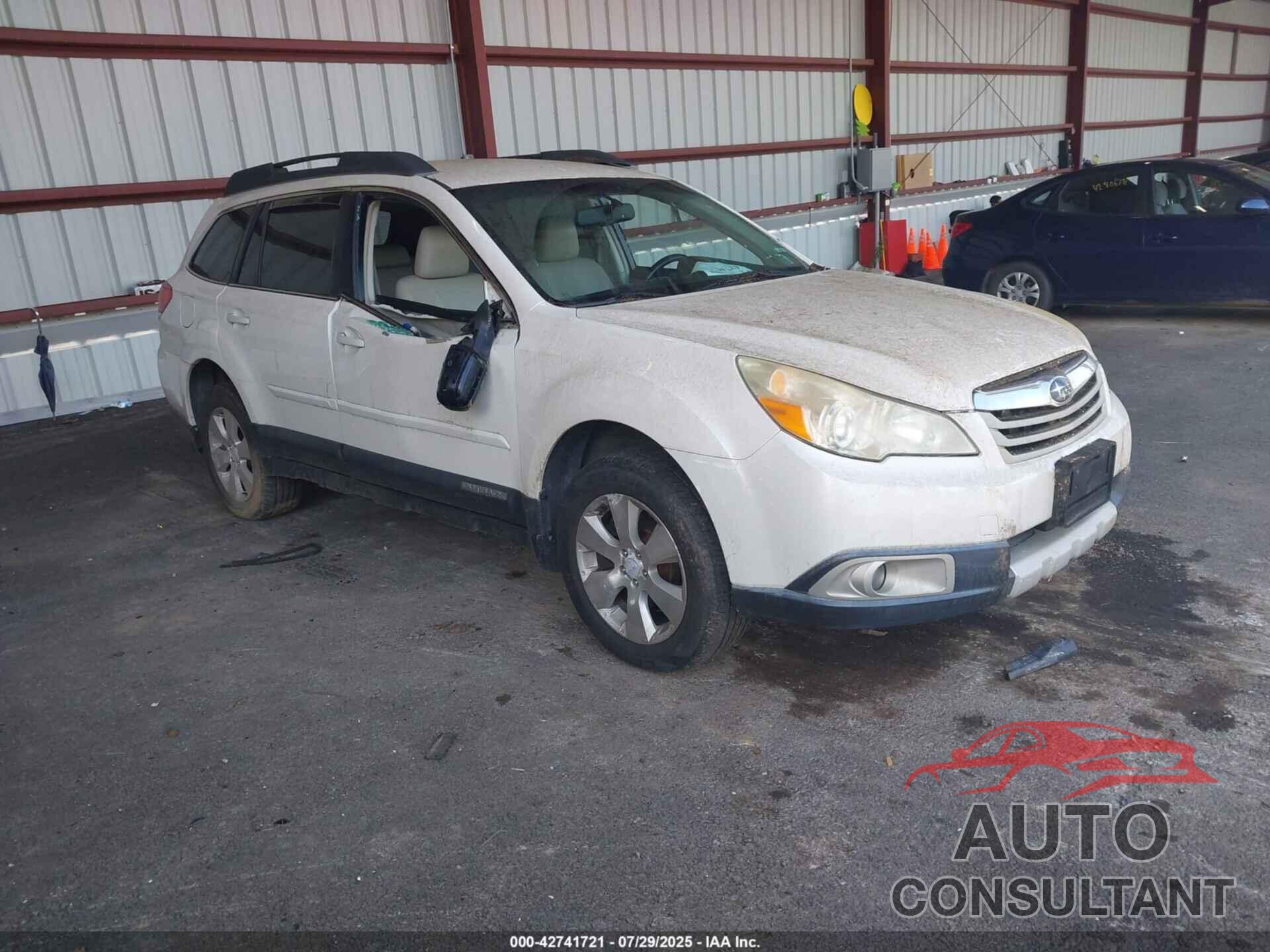 SUBARU OUTBACK 2011 - 4S4BRDJC9B2370607