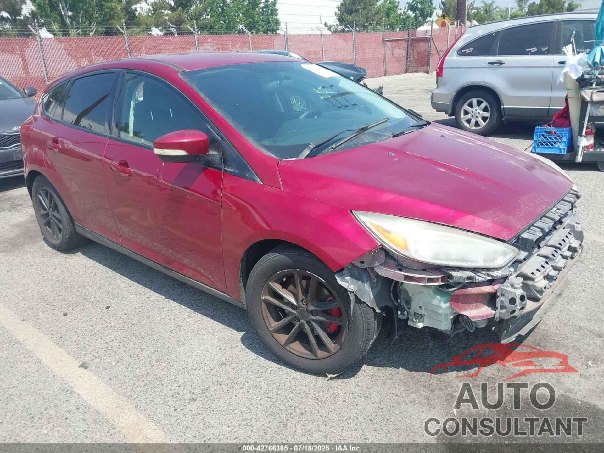 FORD FOCUS 2015 - 1FADP3K25FL326970
