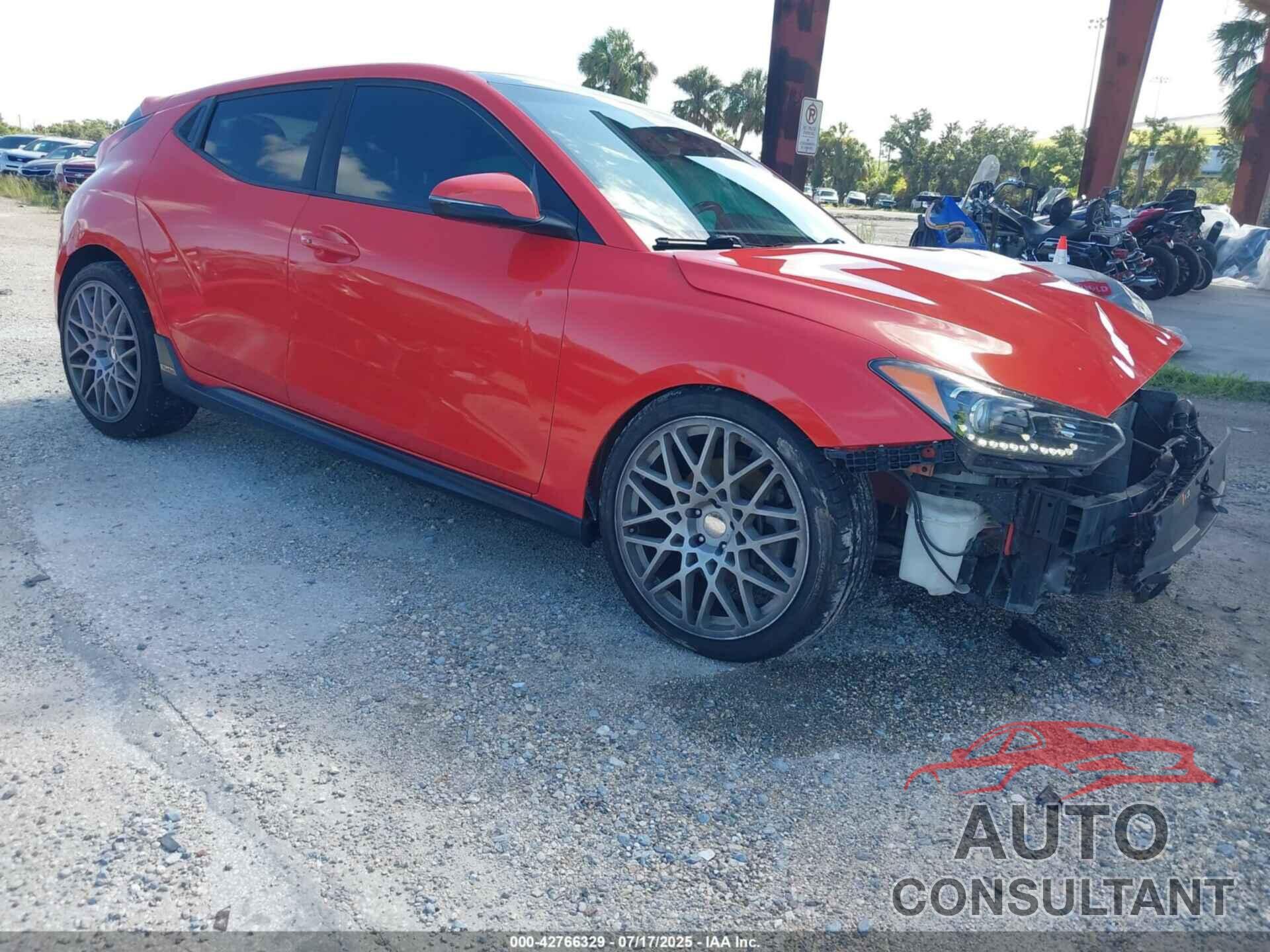 HYUNDAI VELOSTER 2019 - KMHTH6AB7KU014932