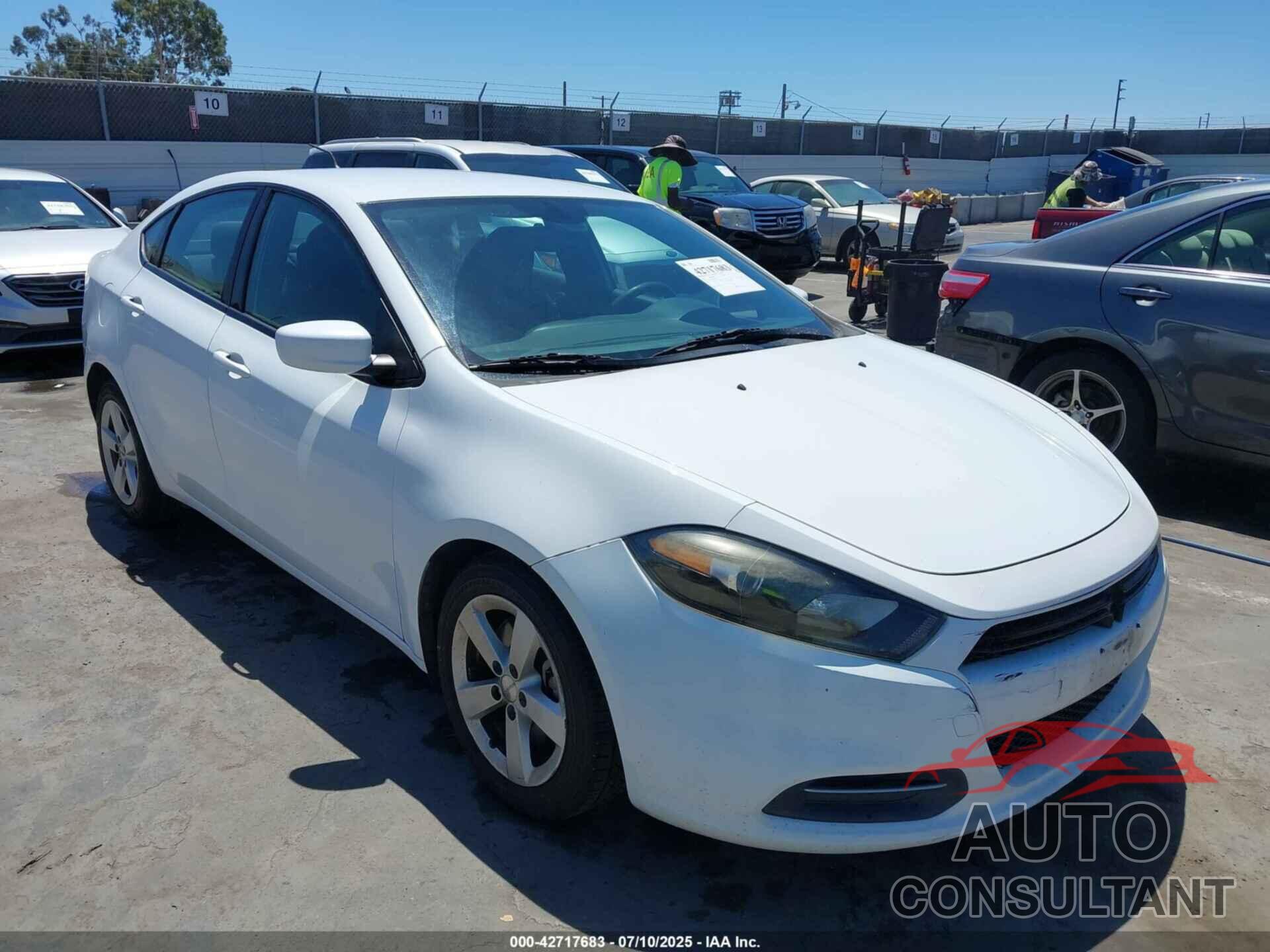 DODGE DART 2016 - 1C3CDFBA0GD591240