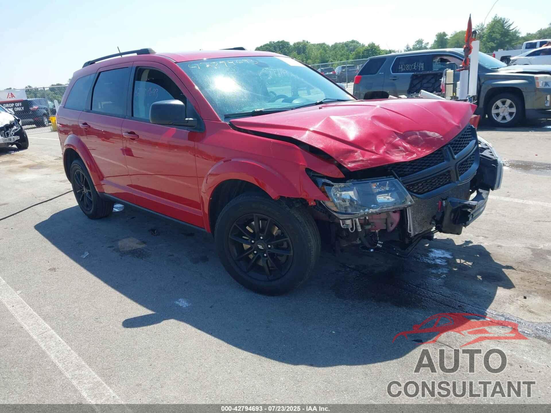 DODGE JOURNEY 2020 - 3C4PDCAB5LT271812