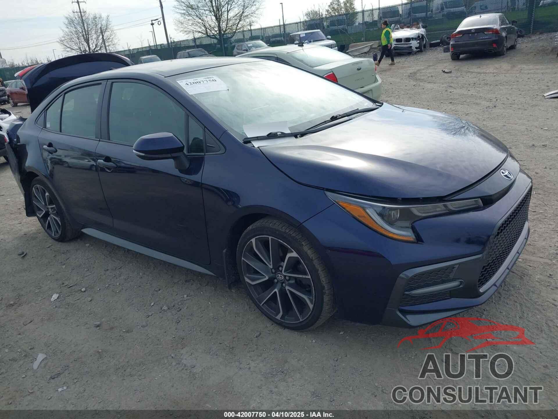 TOYOTA COROLLA 2021 - JTDS4MCE9MJ076831