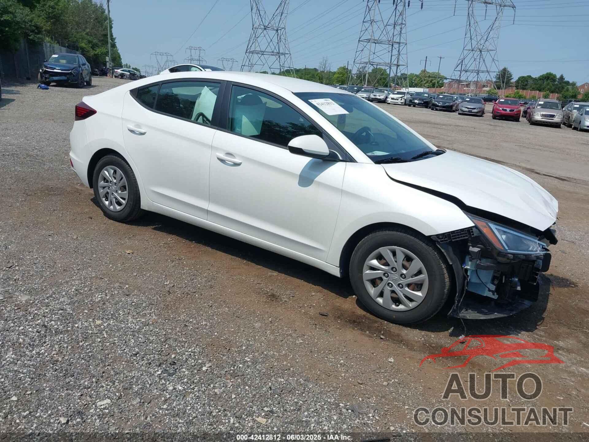 HYUNDAI ELANTRA 2019 - 5NPD74LF1KH490037