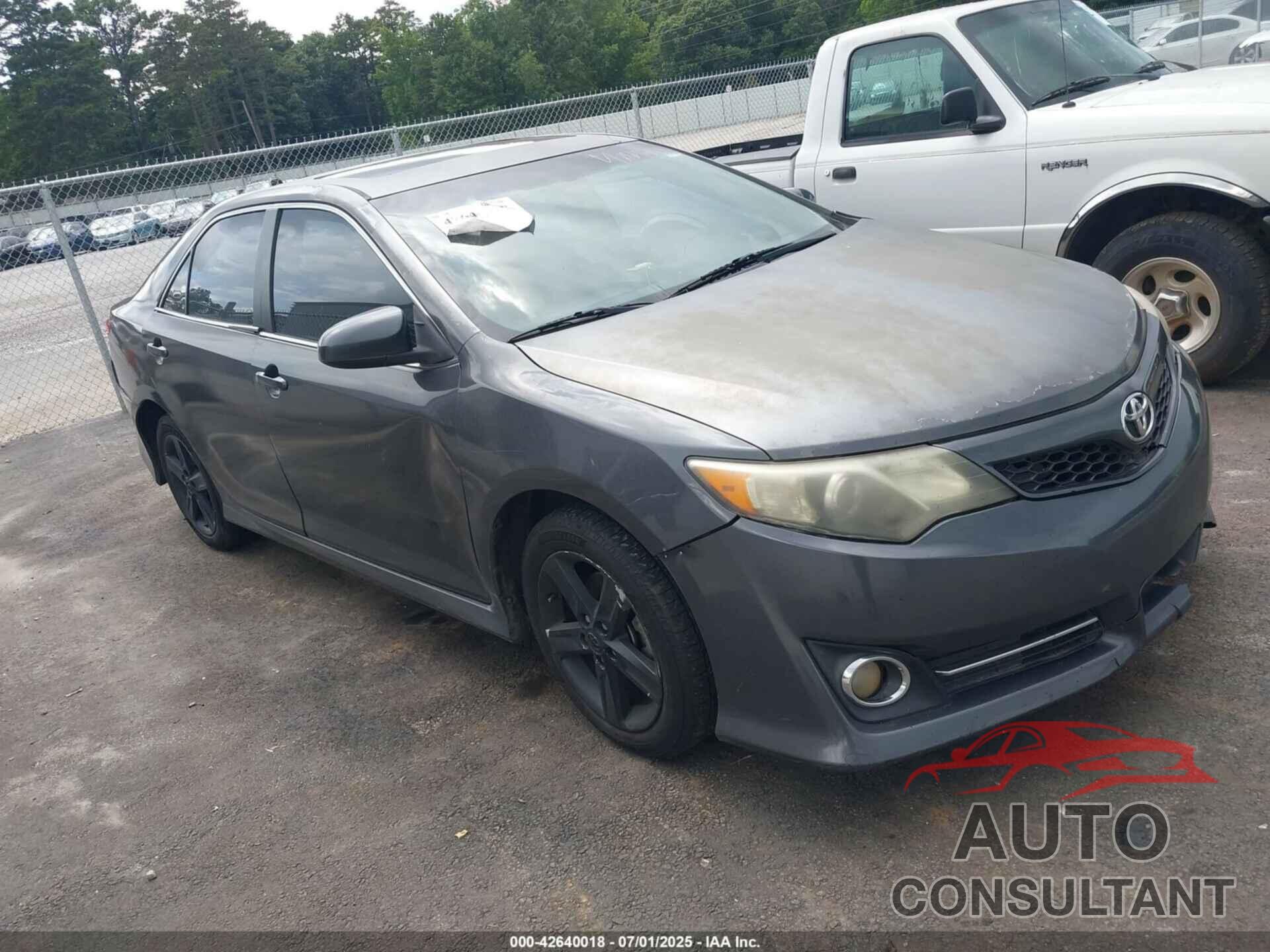 TOYOTA CAMRY 2012 - 4T1BF1FK2CU071036