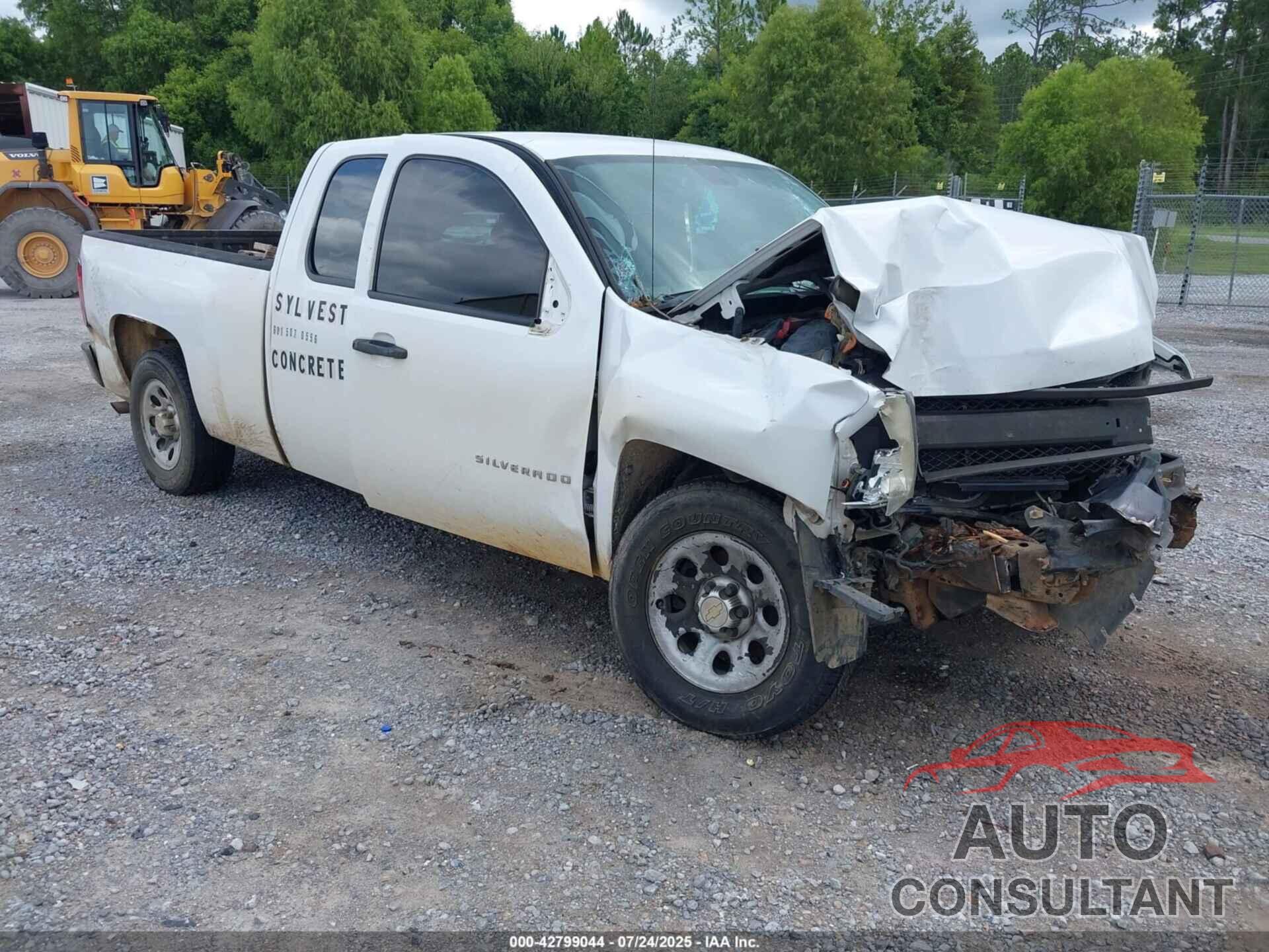 CHEVROLET SILVERADO 1500 2011 - 1GCRCPEA9BZ321364