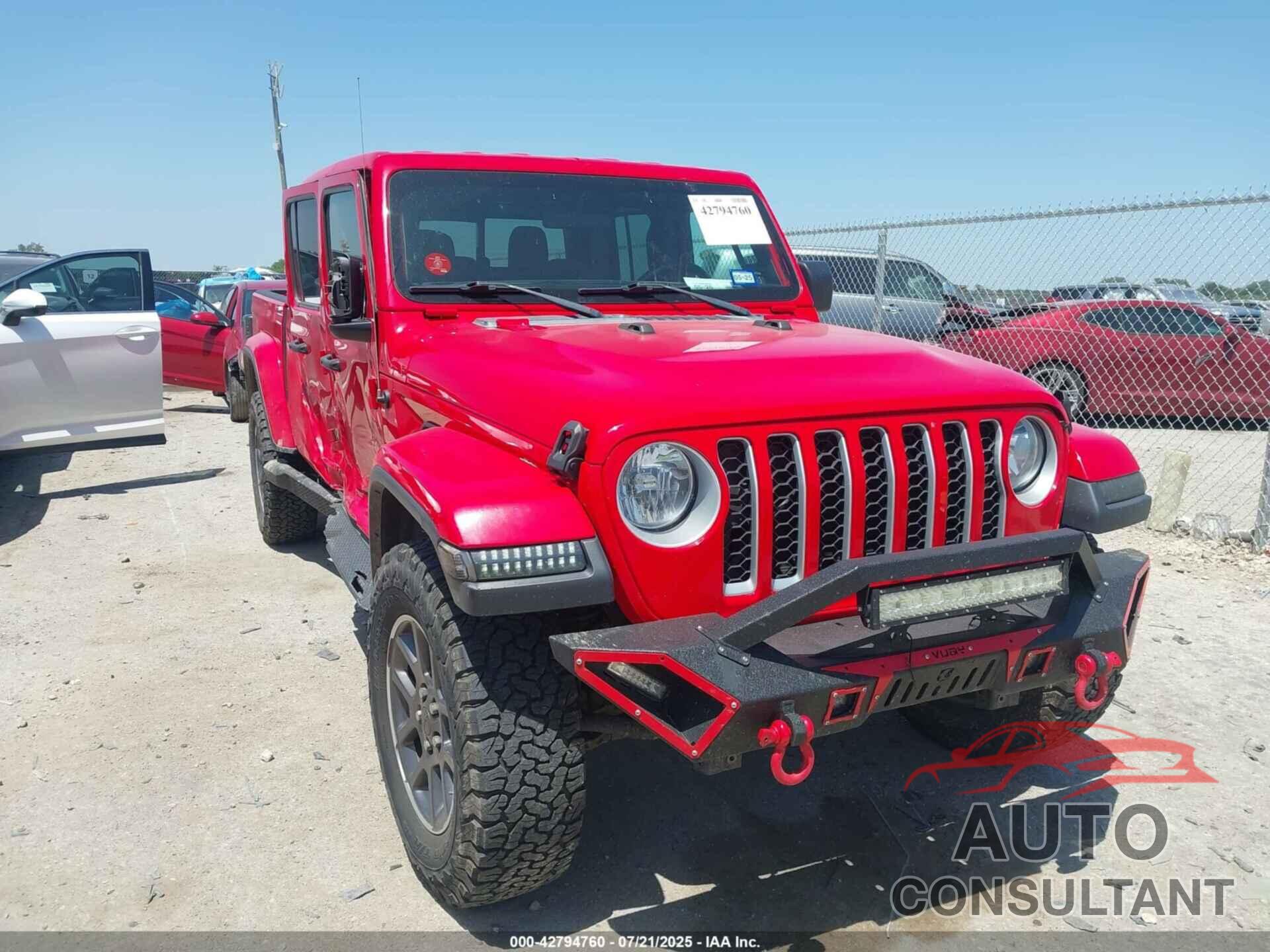 JEEP GLADIATOR 2020 - 1C6HJTFG6LL199376