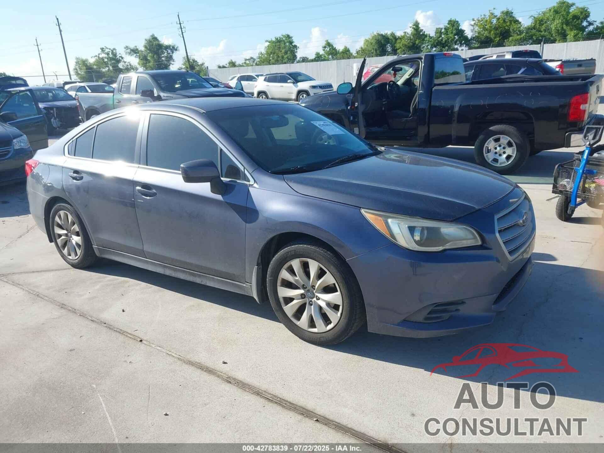 SUBARU LEGACY 2016 - 4S3BNBC67G3005291
