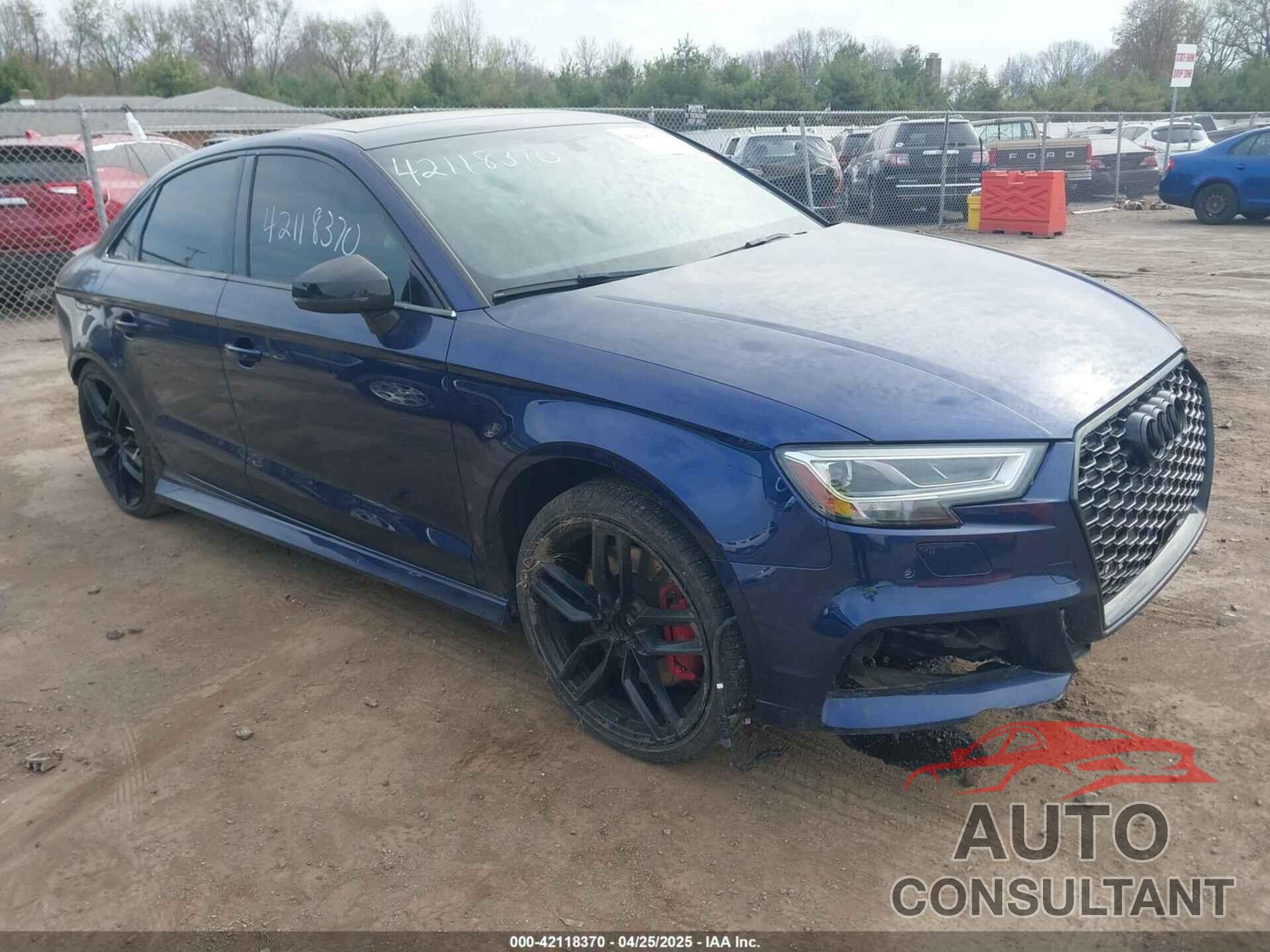 AUDI S3 2018 - WAUB1GFF1J1075616
