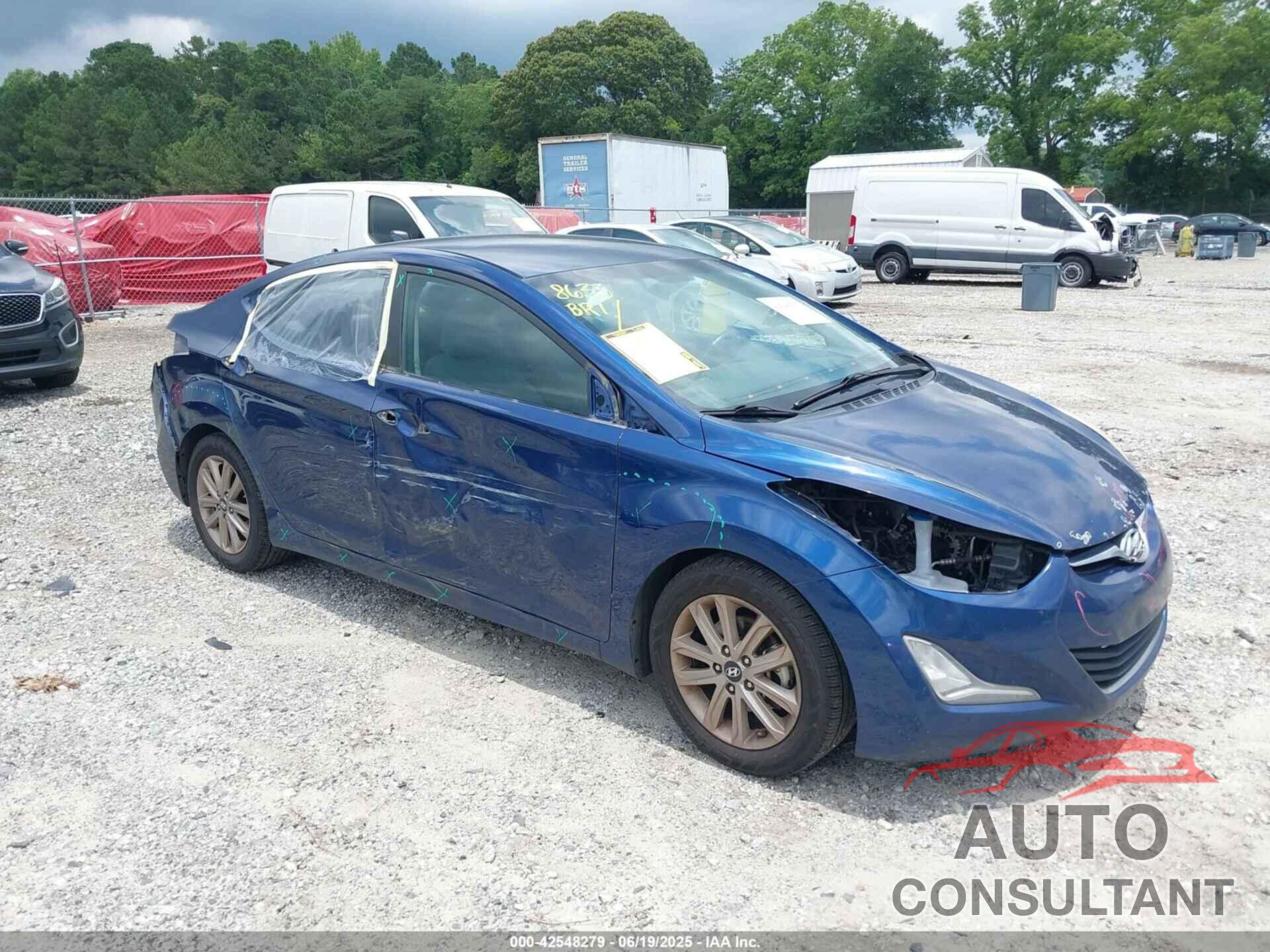 HYUNDAI ELANTRA 2015 - 5NPDH4AE8FH633501