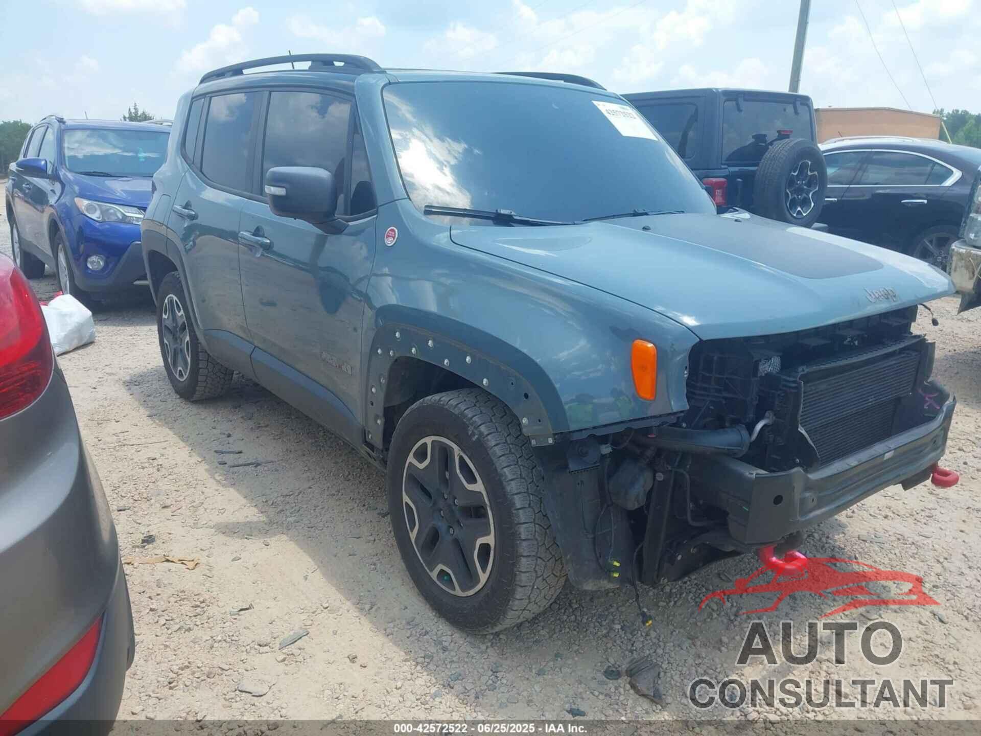 JEEP RENEGADE 2016 - ZACCJBCT1GPE10015