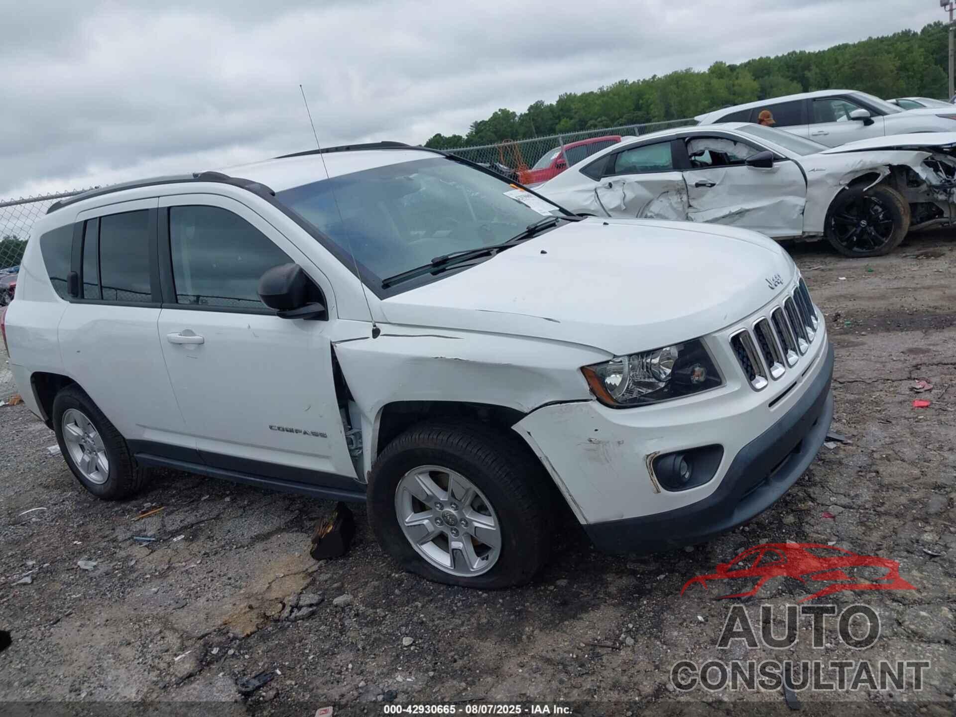 JEEP COMPASS 2017 - 1C4NJCBBXHD186315