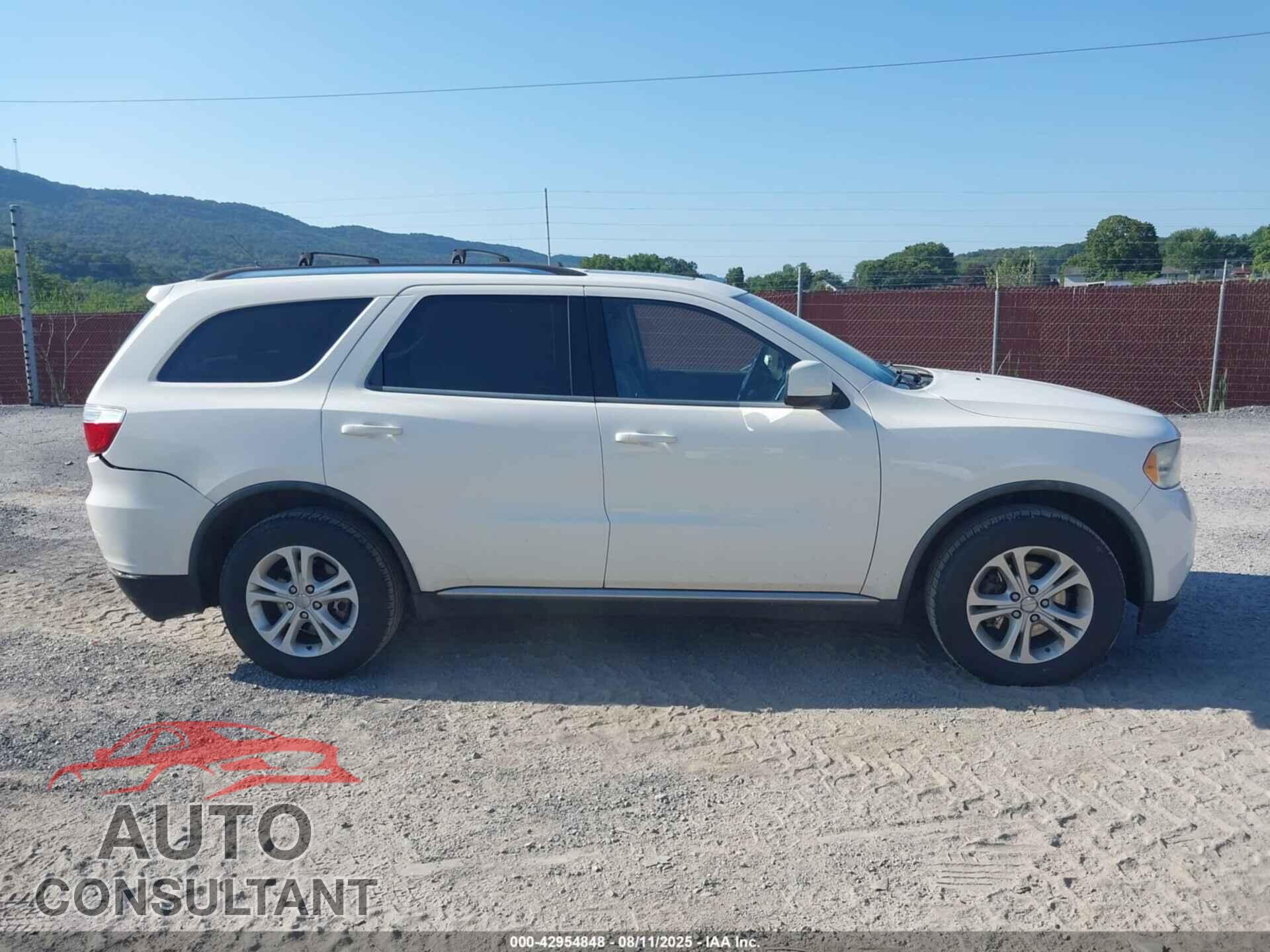 DODGE DURANGO 2011 - 1D4RE2GG4BC733938