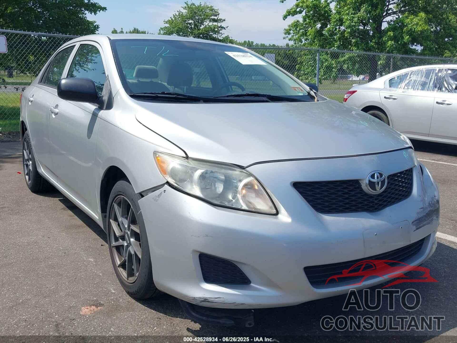TOYOTA COROLLA 2009 - JTDBL40E699057184