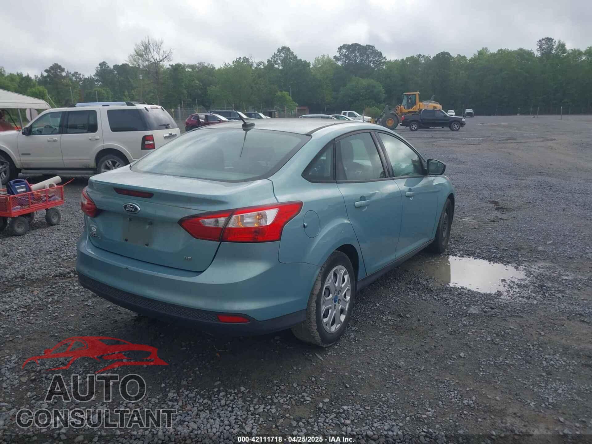 FORD FOCUS 2012 - 1FAHP3F26CL231275