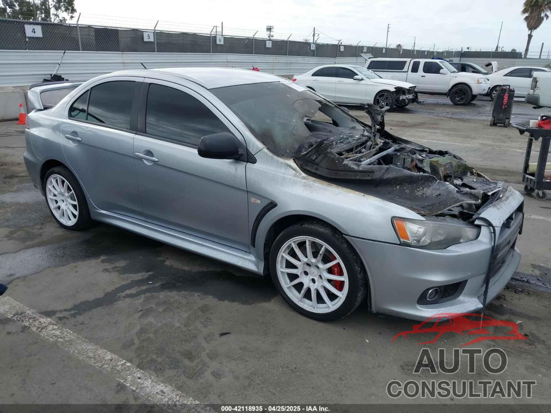 MITSUBISHI LANCER EVOLUTION 2011 - JA32W8FV6BU046340