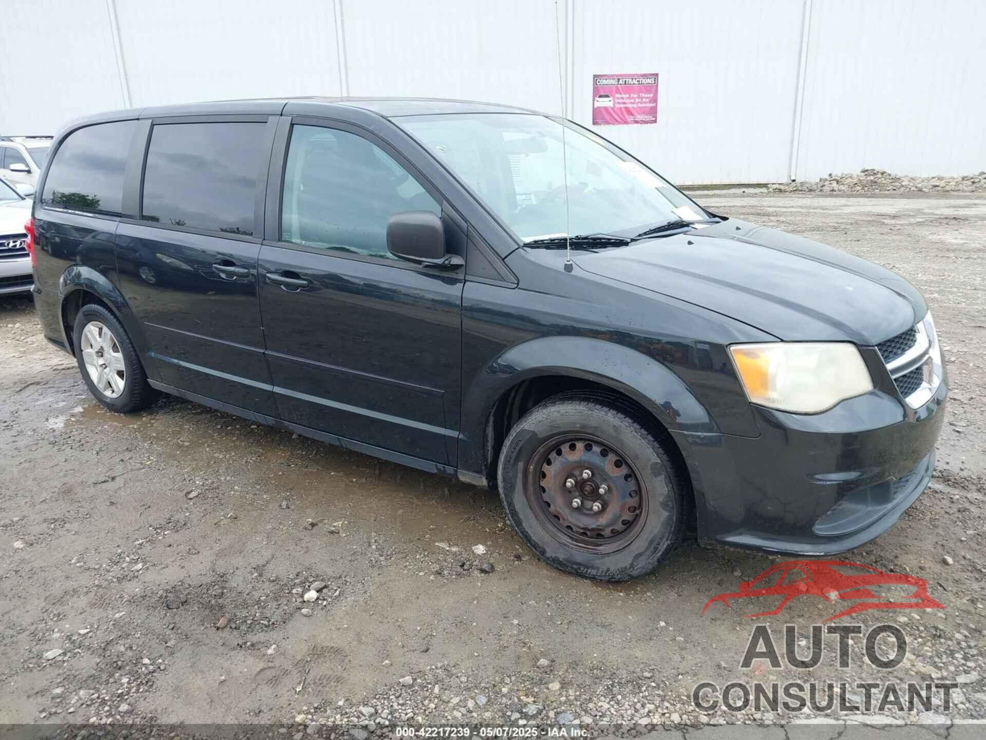 DODGE GRAND CARAVAN 2012 - 2C4RDGBG5CR131093