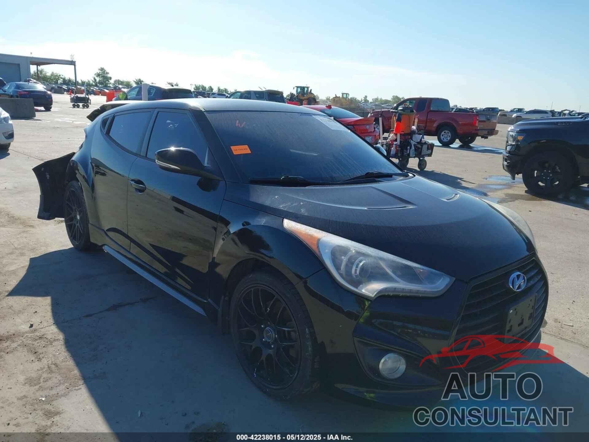 HYUNDAI VELOSTER 2015 - KMHTC6AE0FU238896