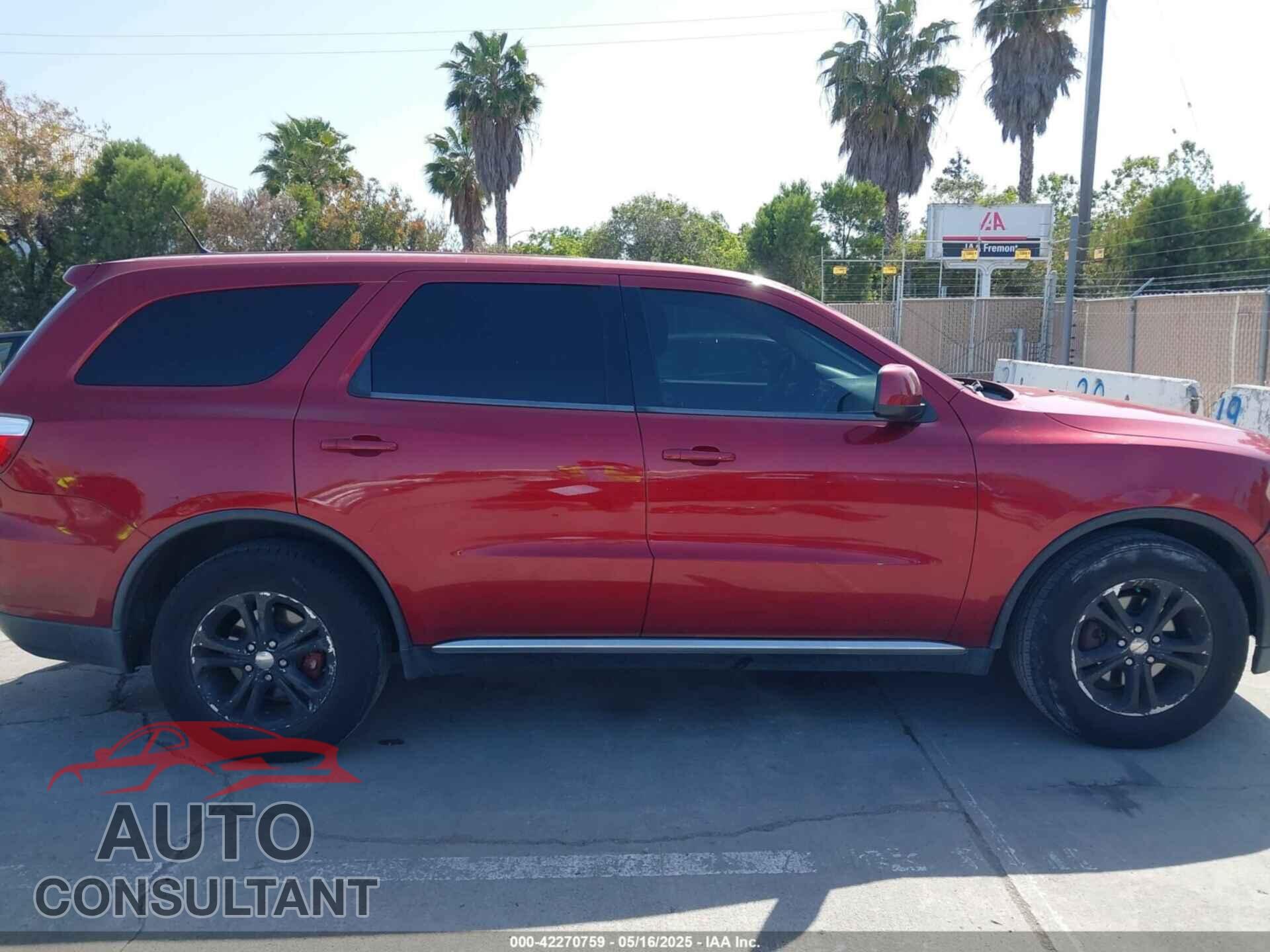 DODGE DURANGO 2013 - 1C4RDHAG5DC662120