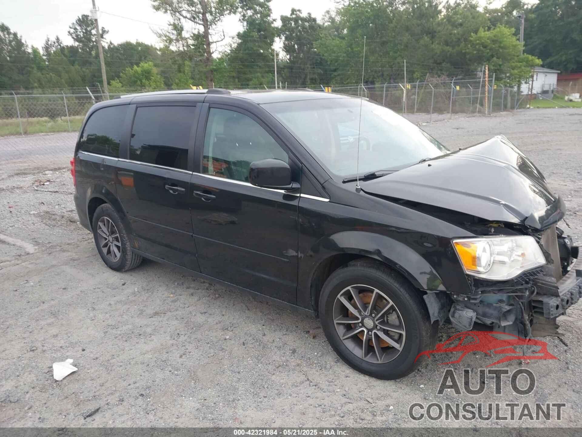 DODGE GRAND CARAVAN 2017 - 2C4RDGCG4HR800430