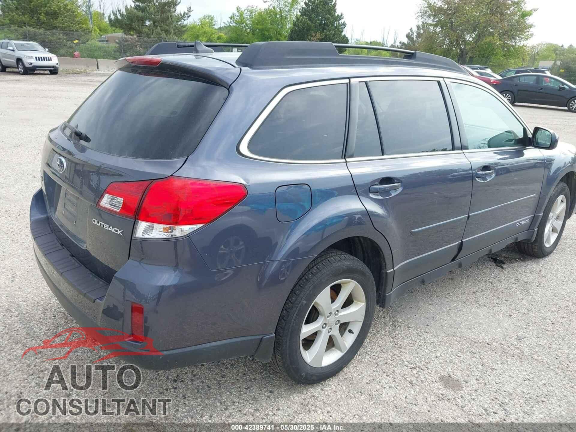 SUBARU OUTBACK 2014 - 4S4BRCCC6E3326697