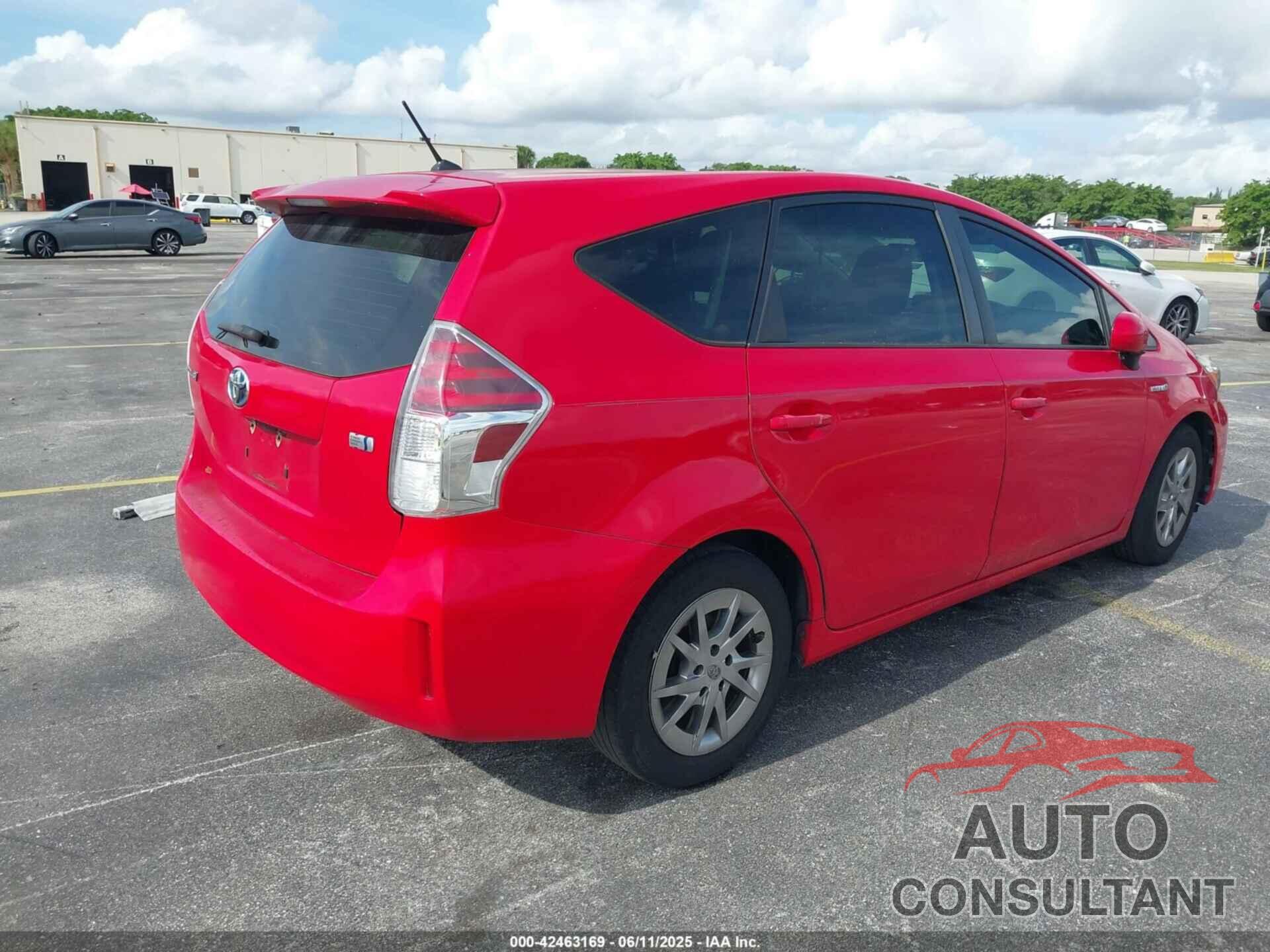 TOYOTA PRIUS V 2016 - JTDZN3EU2GJ052093