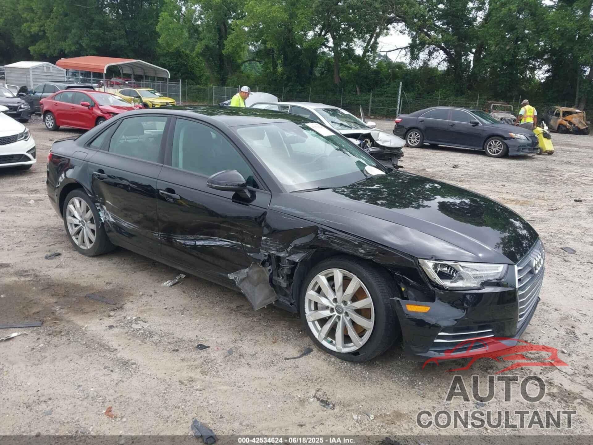 AUDI A4 2017 - WAUANAF47HN006377