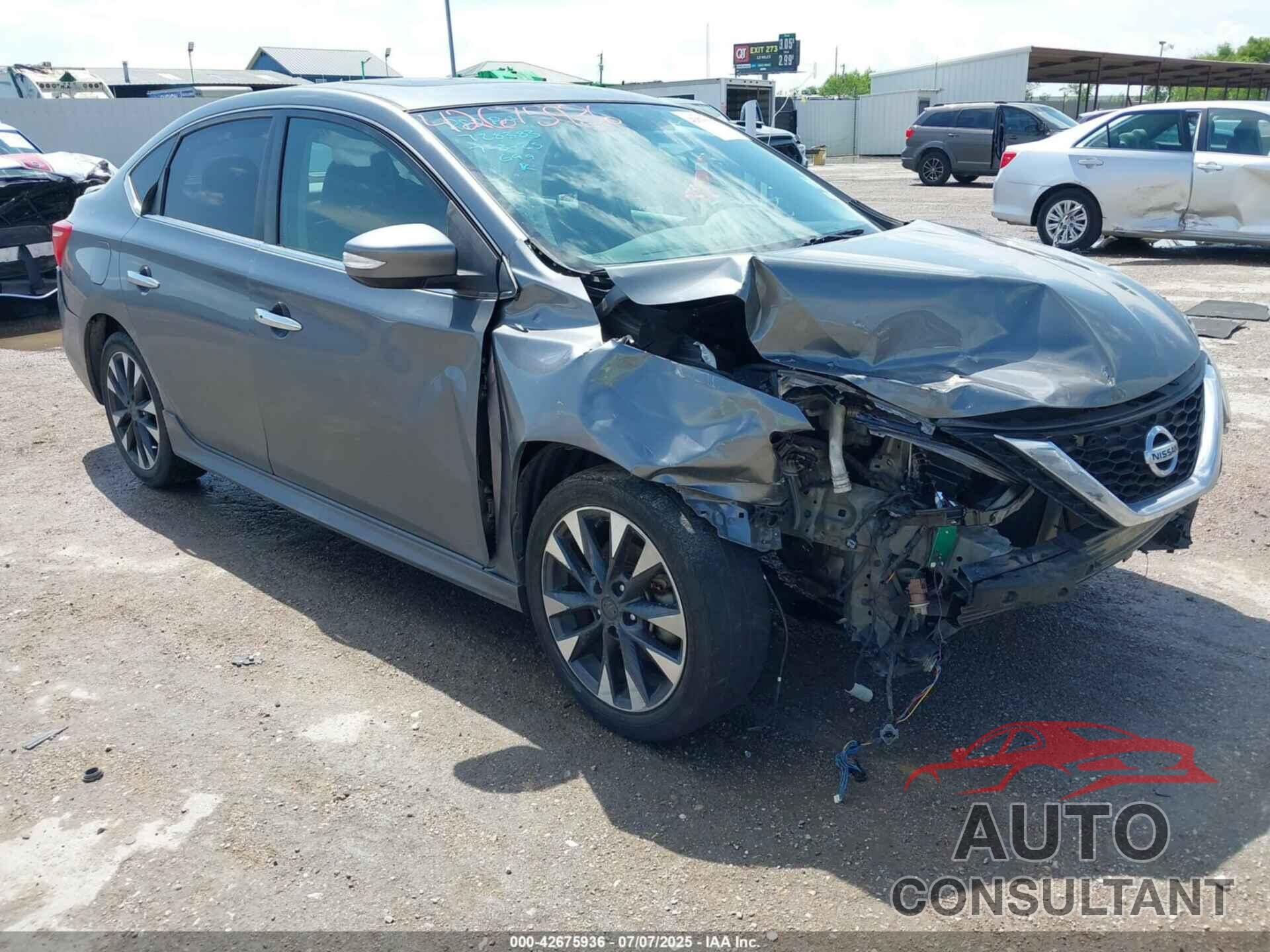 NISSAN SENTRA 2017 - 3N1AB7AP3HY342386