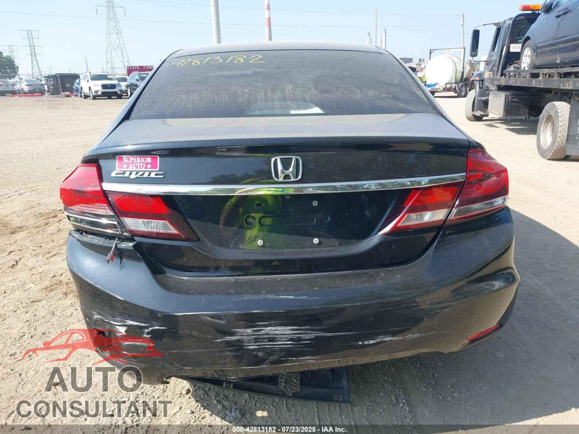 HONDA CIVIC 2014 - 19XFB2F5XEE003442