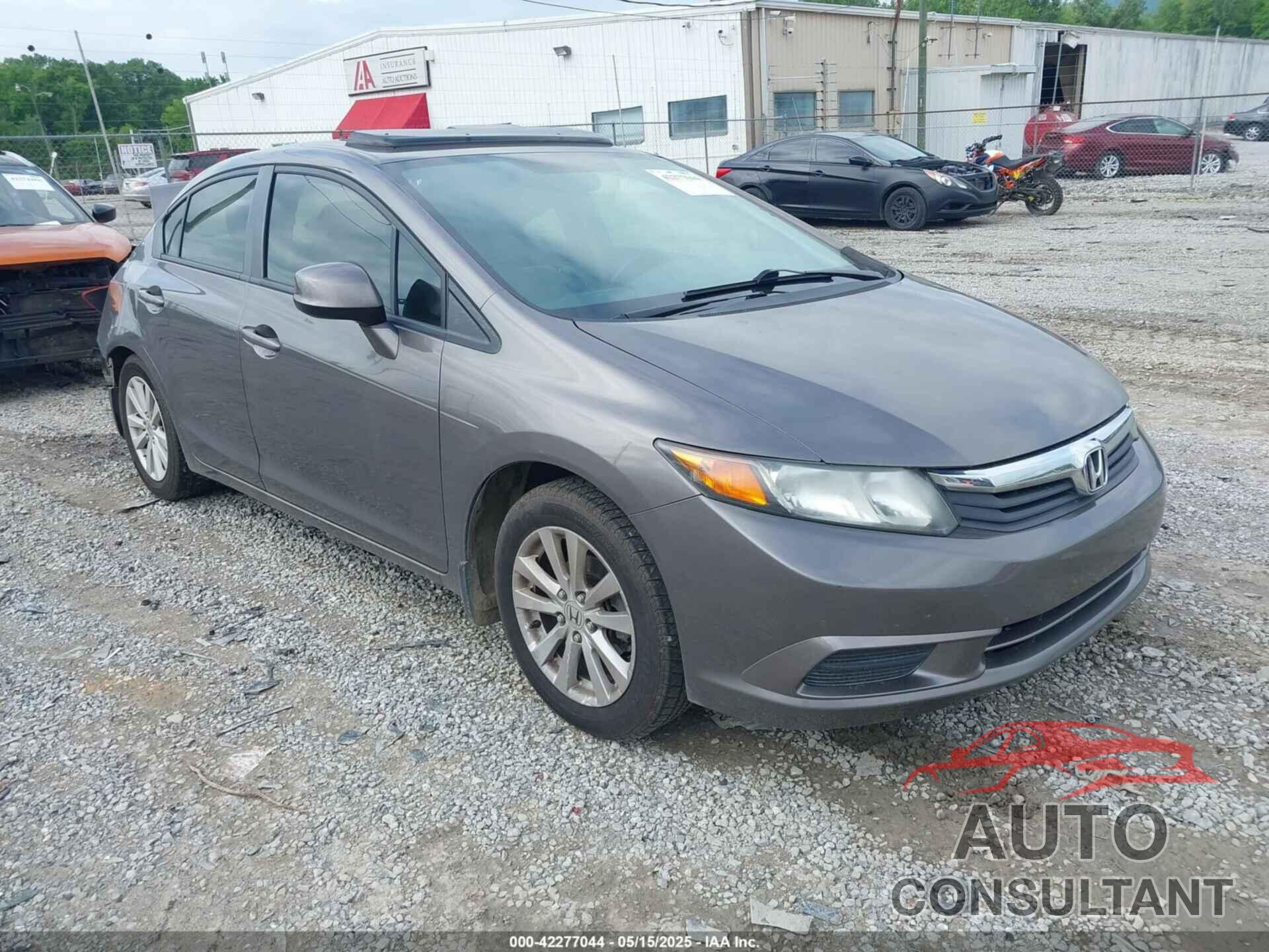 HONDA CIVIC 2012 - 19XFB2F9XCE048879