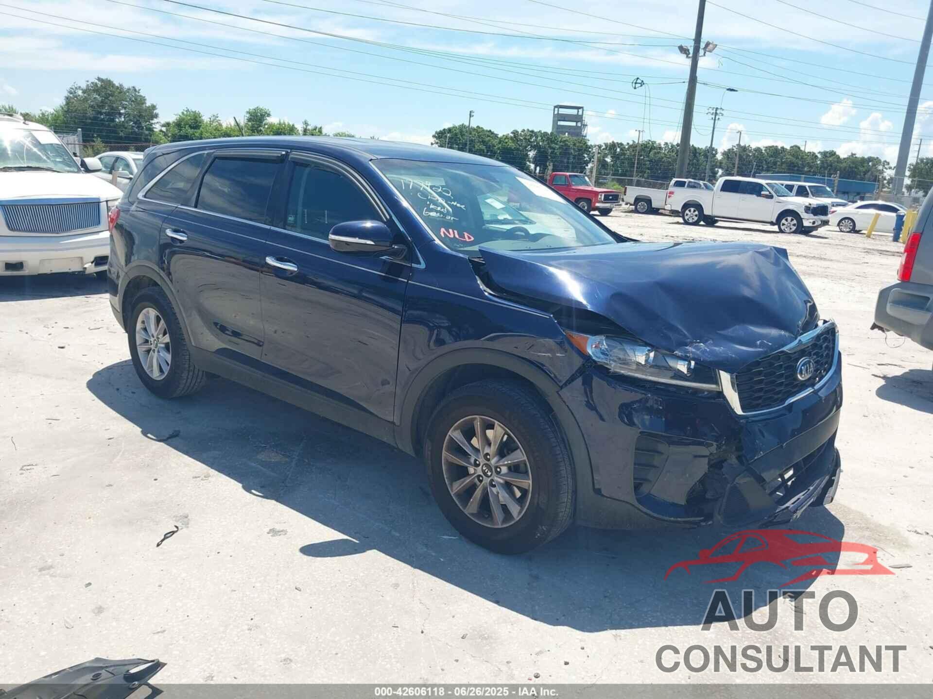KIA SORENTO 2020 - 5XYPG4A33LG700961