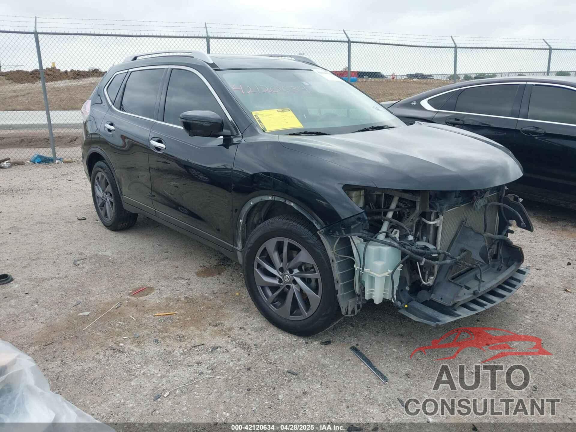 NISSAN ROGUE 2016 - 5N1AT2MT8GC822450