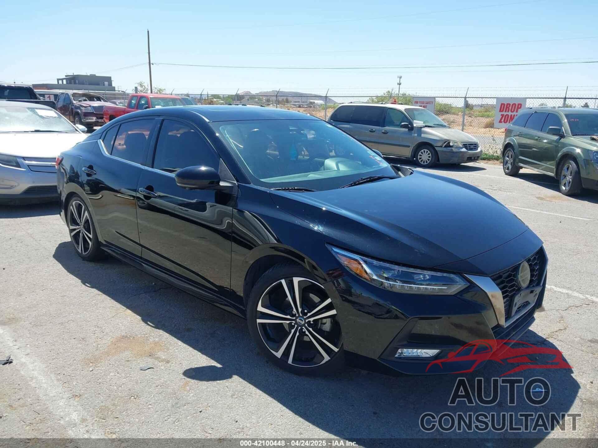 NISSAN SENTRA 2020 - 3N1AB8DV5LY302495