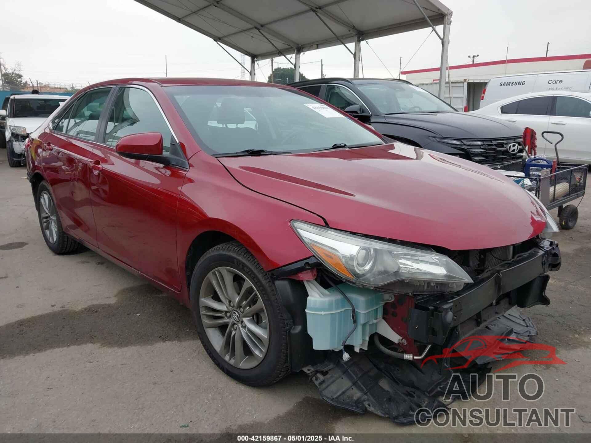TOYOTA CAMRY 2016 - 4T1BF1FK1GU567855