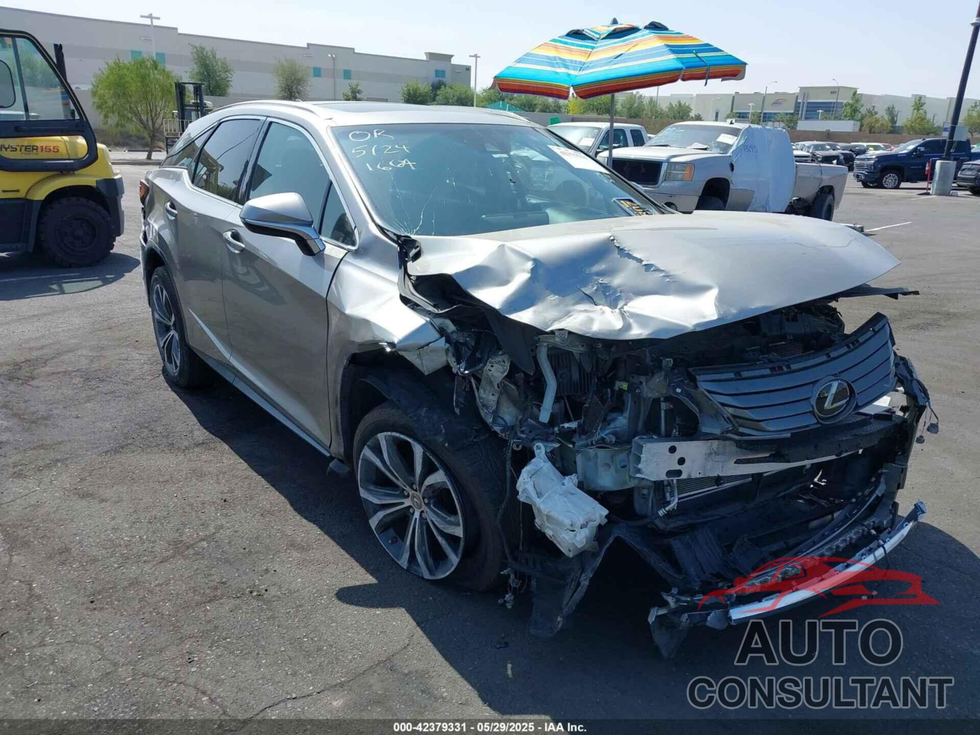 LEXUS RX 350 2017 - 2T2ZZMCA3HC041664