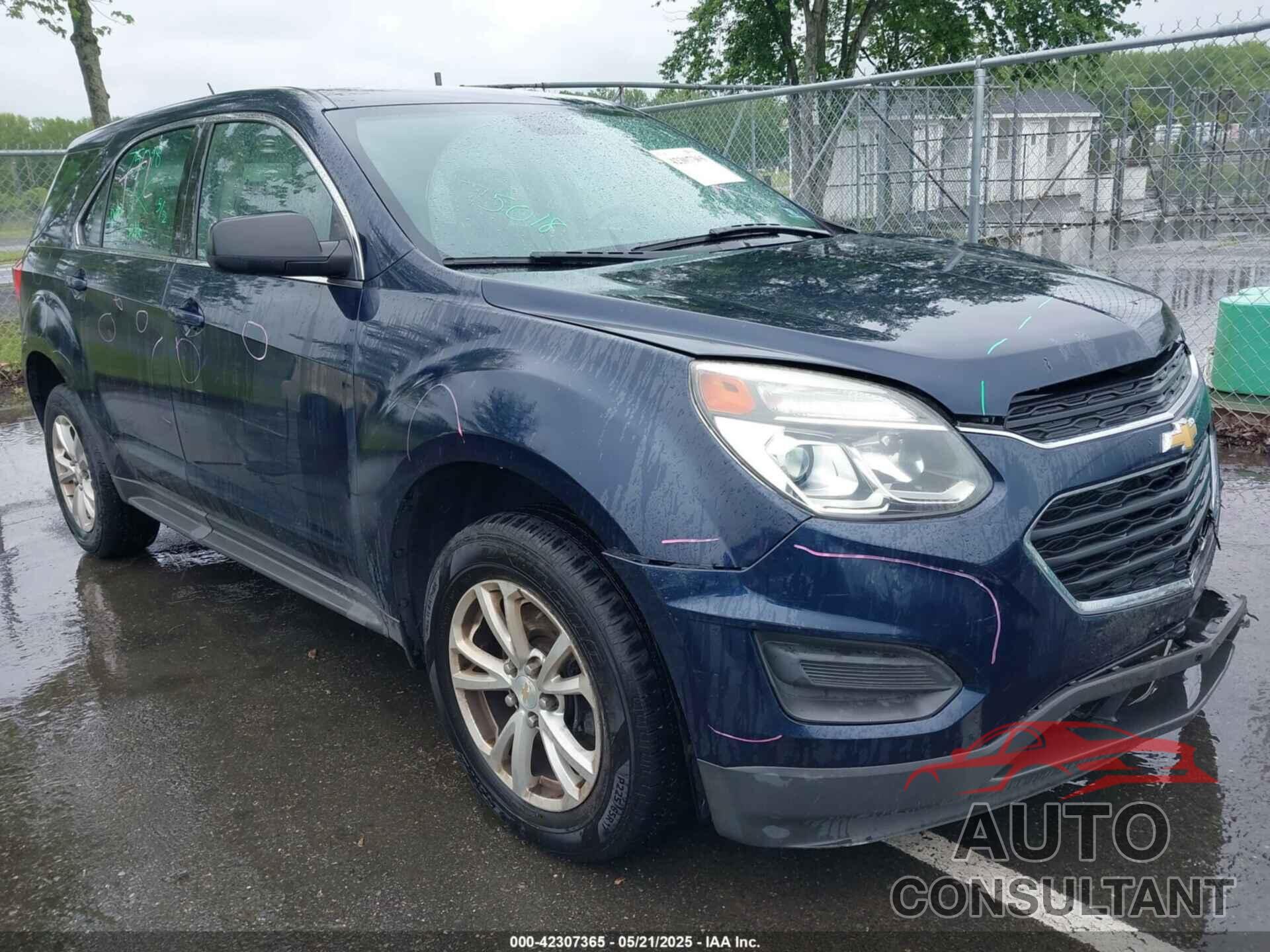 CHEVROLET EQUINOX 2017 - 2GNFLEEK8H6103220