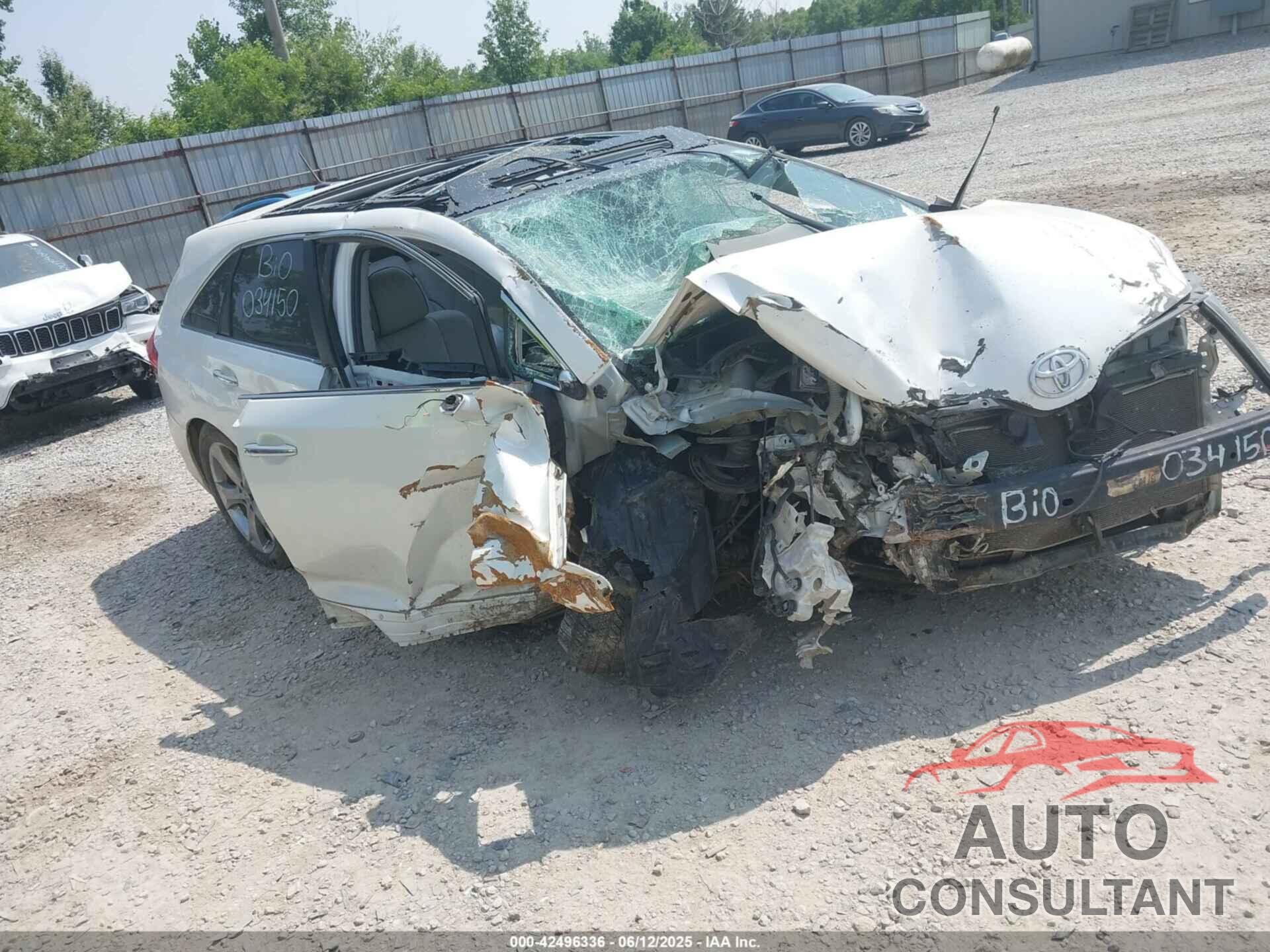 TOYOTA VENZA 2010 - 4T3BK3BB0AU034150