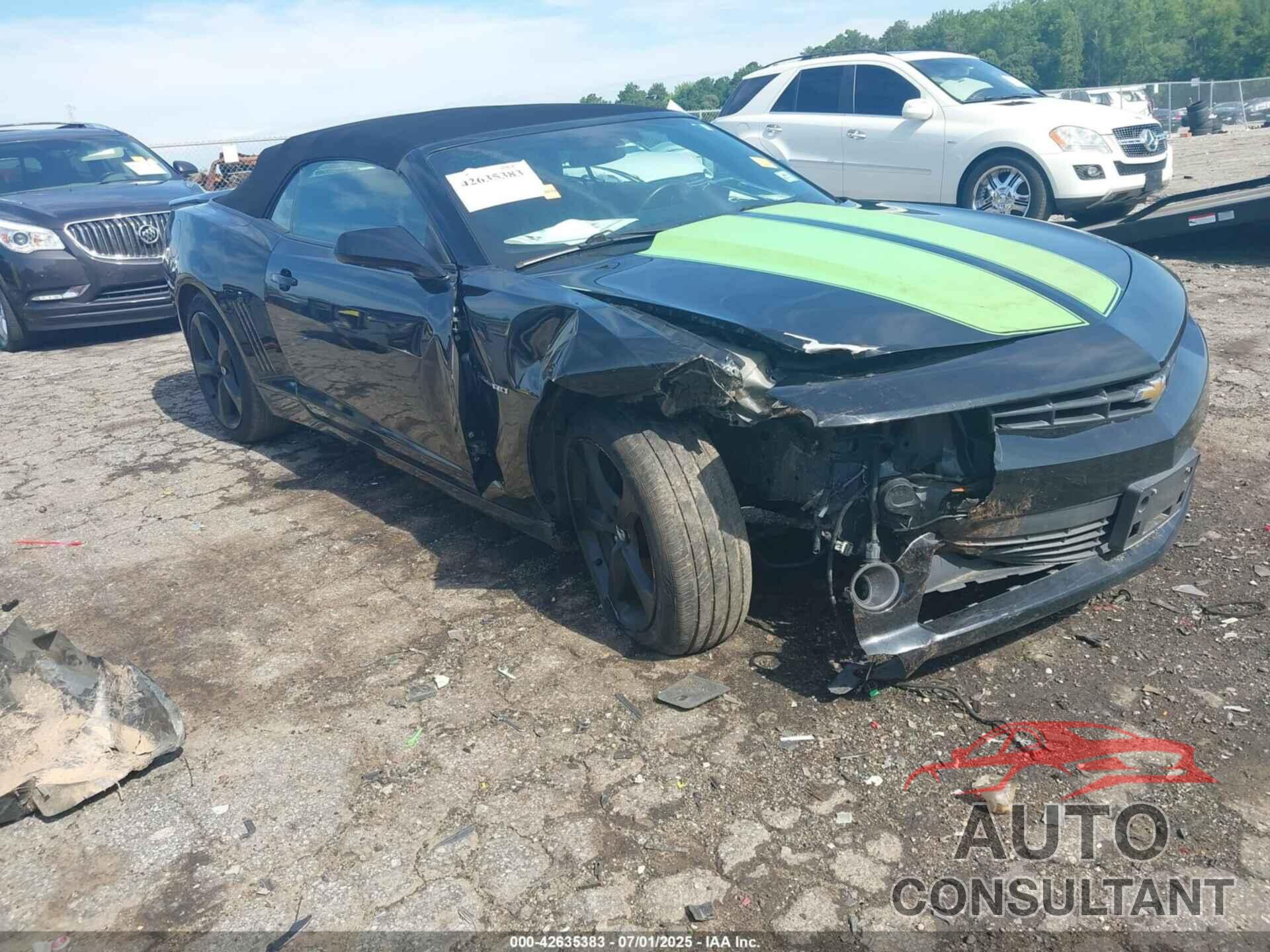 CHEVROLET CAMARO 2015 - 2G1FD3D38F9294727