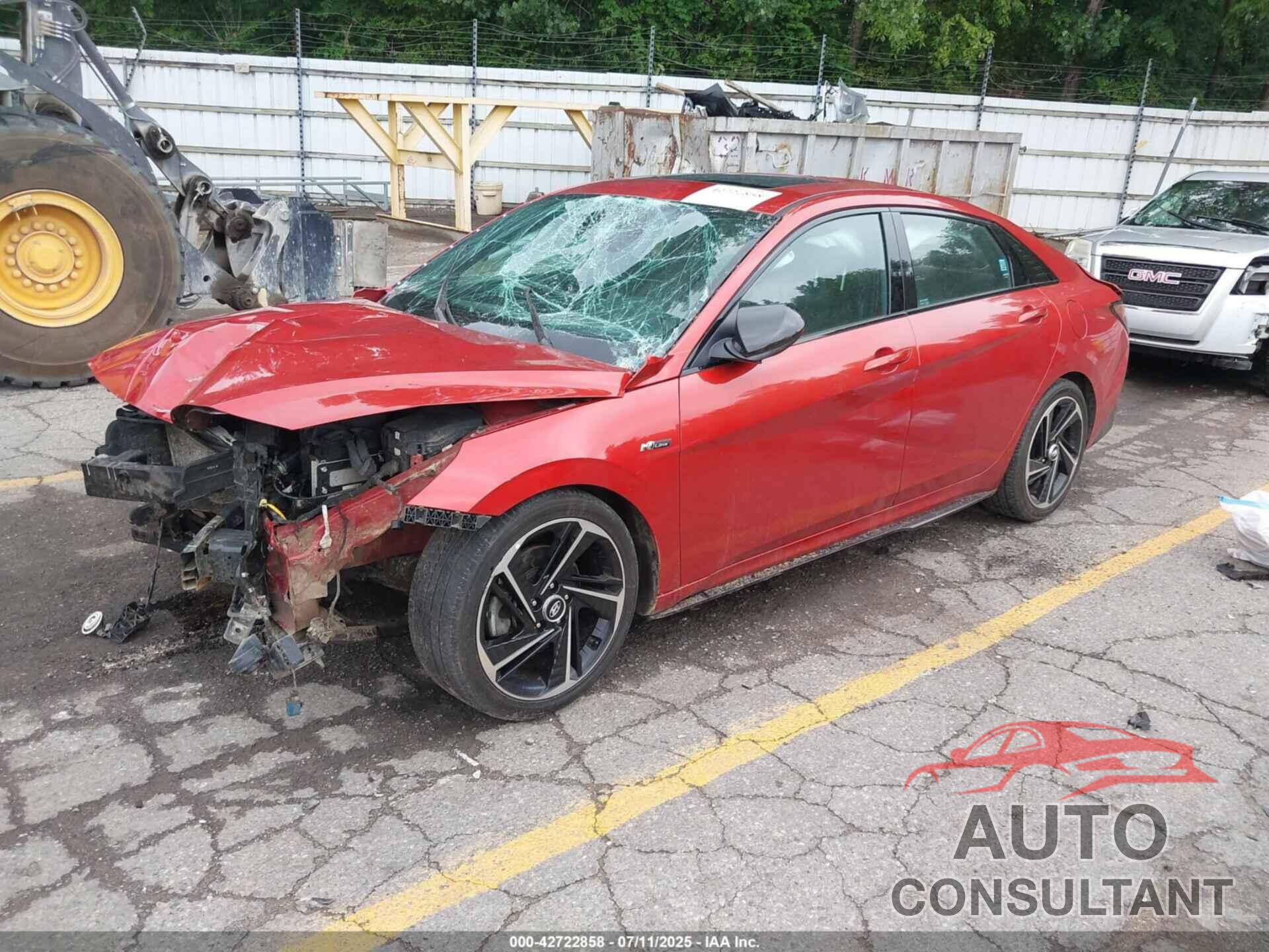HYUNDAI ELANTRA 2021 - KMHLR4AF5MU175383