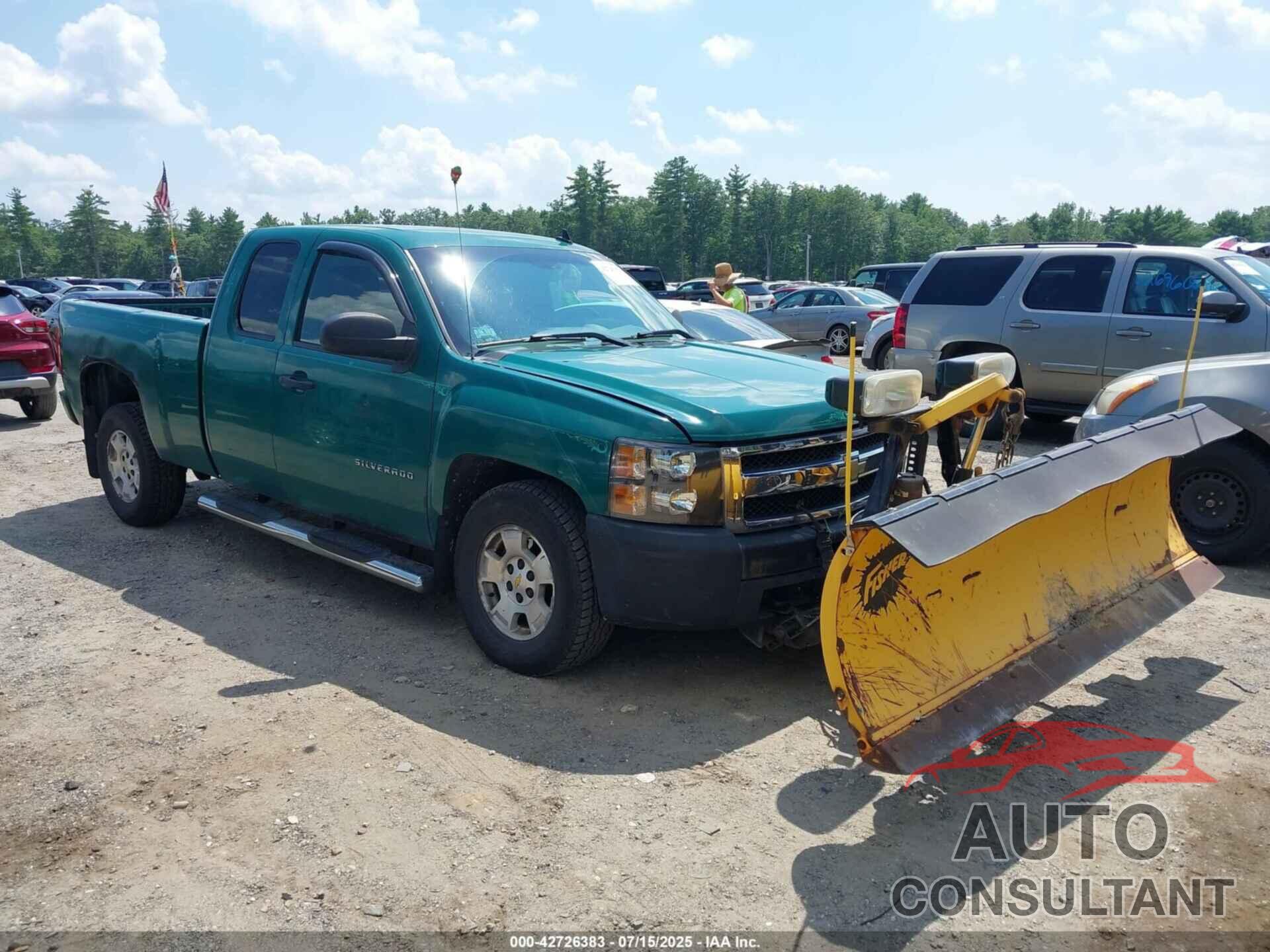 CHEVROLET SILVERADO 1500 2011 - 1GCRKSE34BZ174216