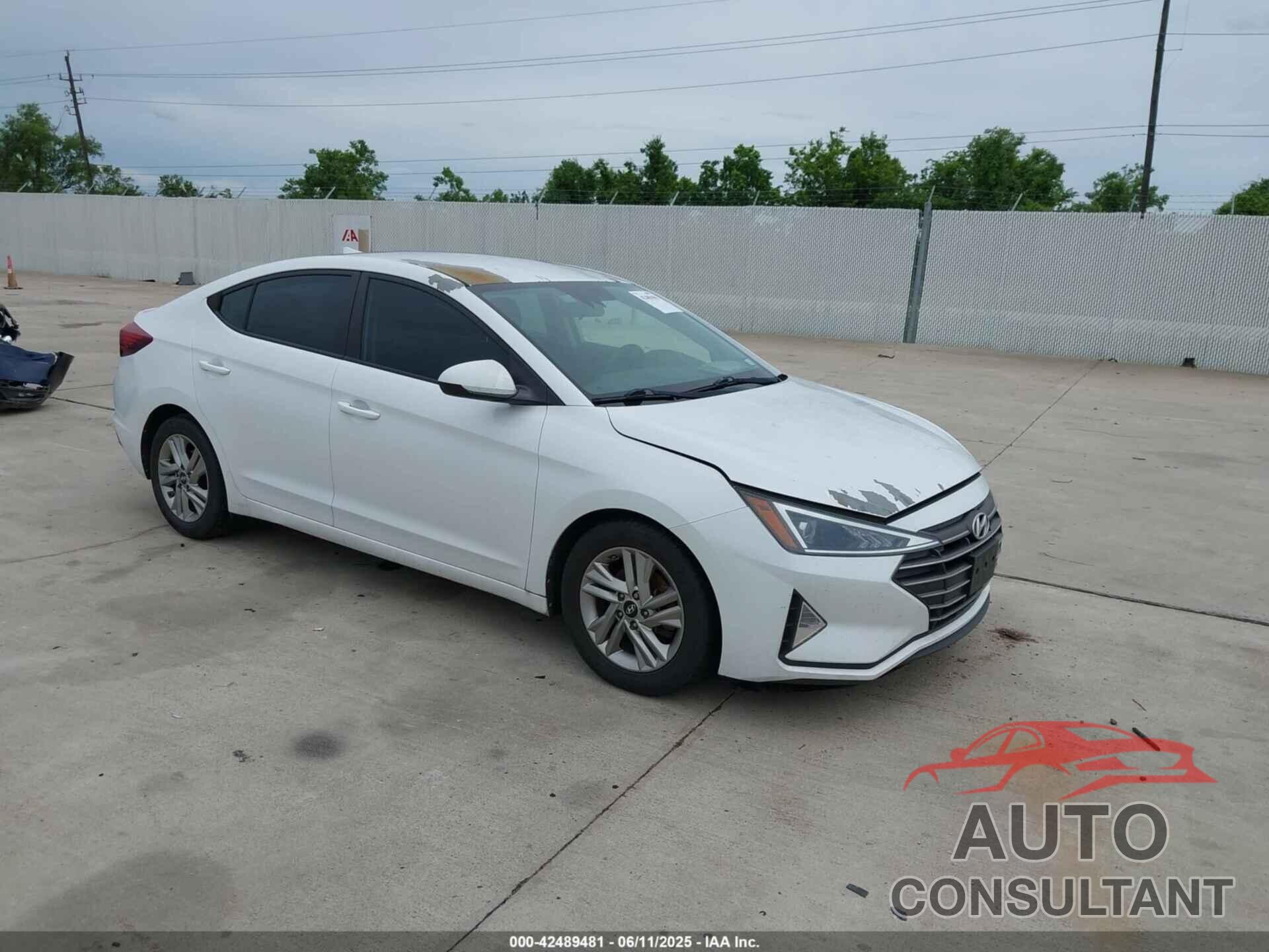 HYUNDAI ELANTRA 2020 - 5NPD84LF9LH531786