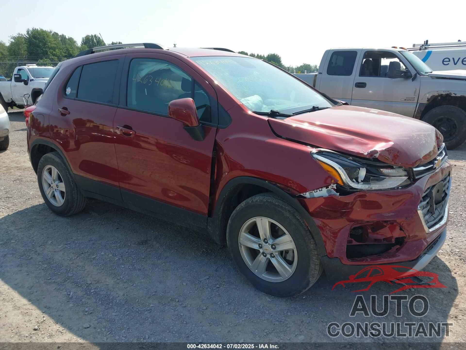 CHEVROLET TRAX 2021 - KL7CJPSB5MB349289