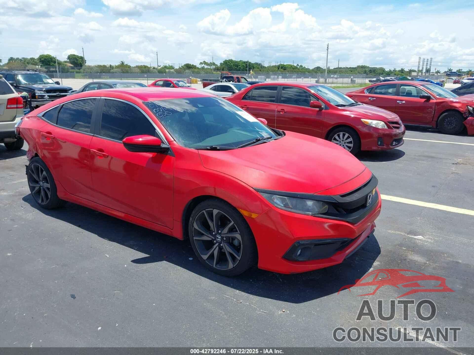 HONDA CIVIC 2020 - 2HGFC2F82LH540154