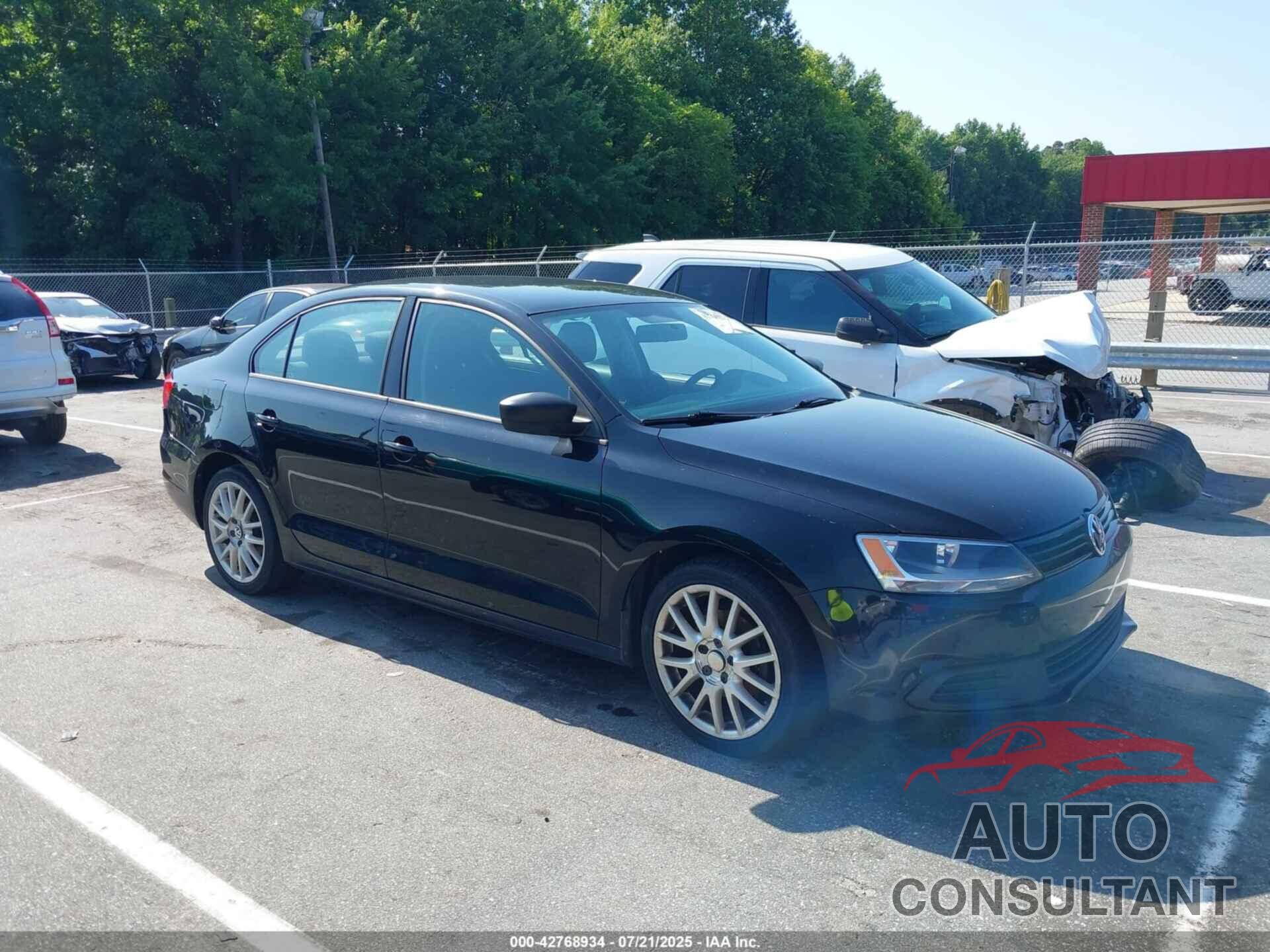 VOLKSWAGEN JETTA 2012 - 3VW2K7AJ6CM466775