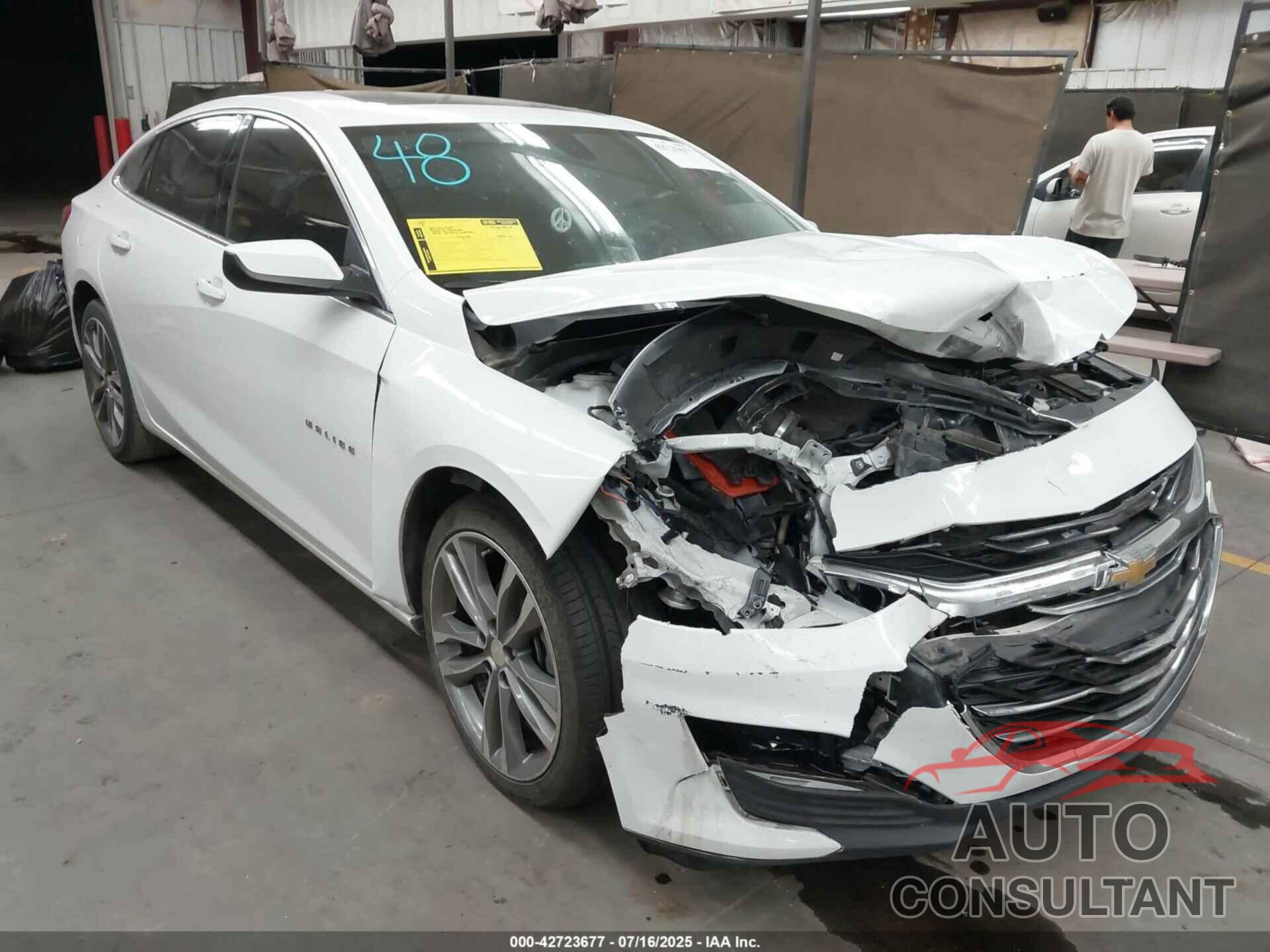 CHEVROLET MALIBU 2021 - 1G1ZD5ST9MF006956