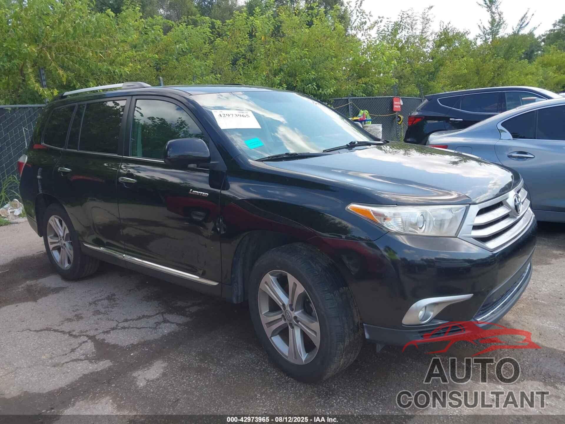 TOYOTA HIGHLANDER 2011 - 5TDYK3EH3BS036195