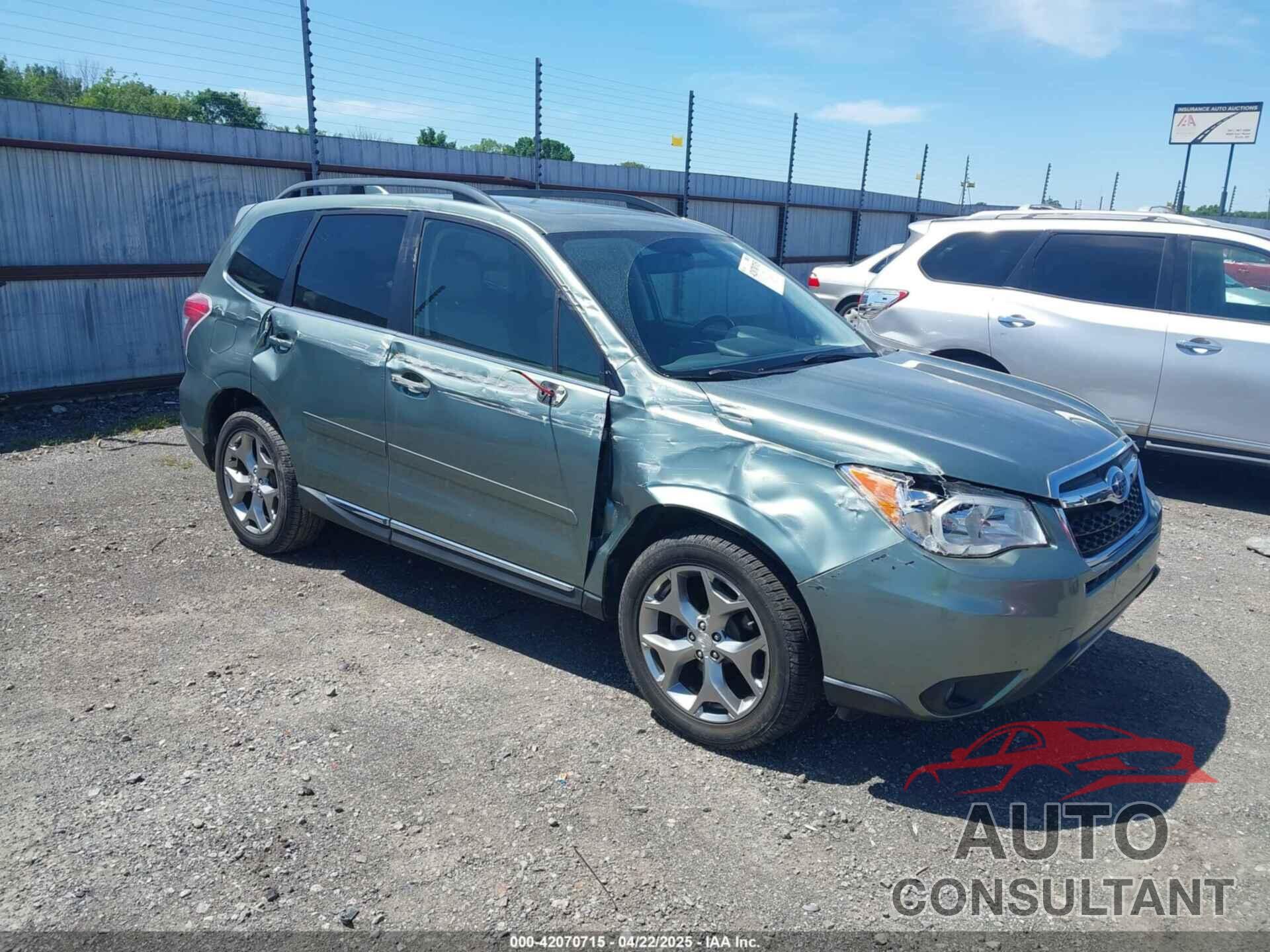 SUBARU FORESTER 2016 - JF2SJAVCXGH490507