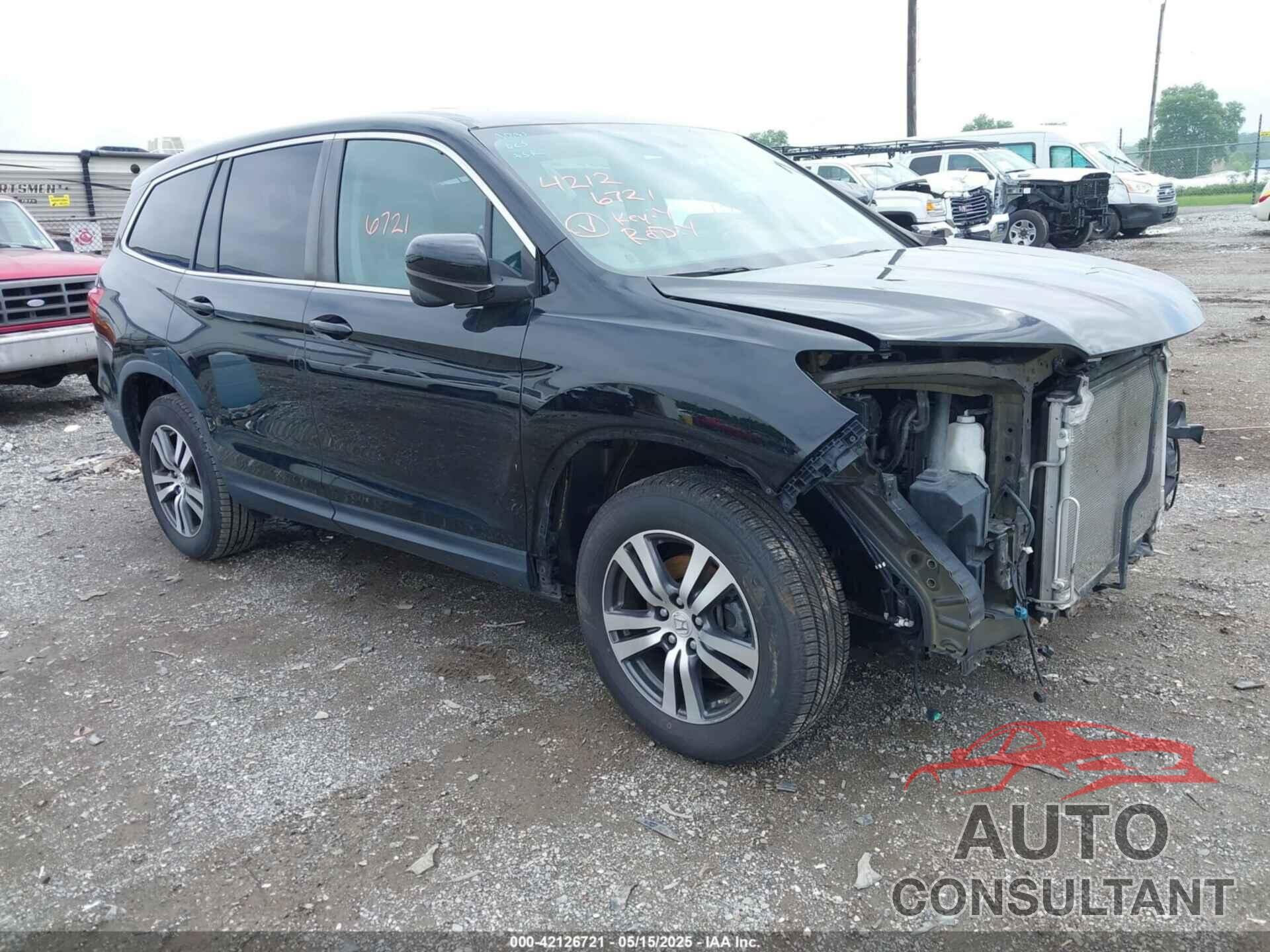 HONDA PILOT 2016 - 5FNYF6H51GB082398
