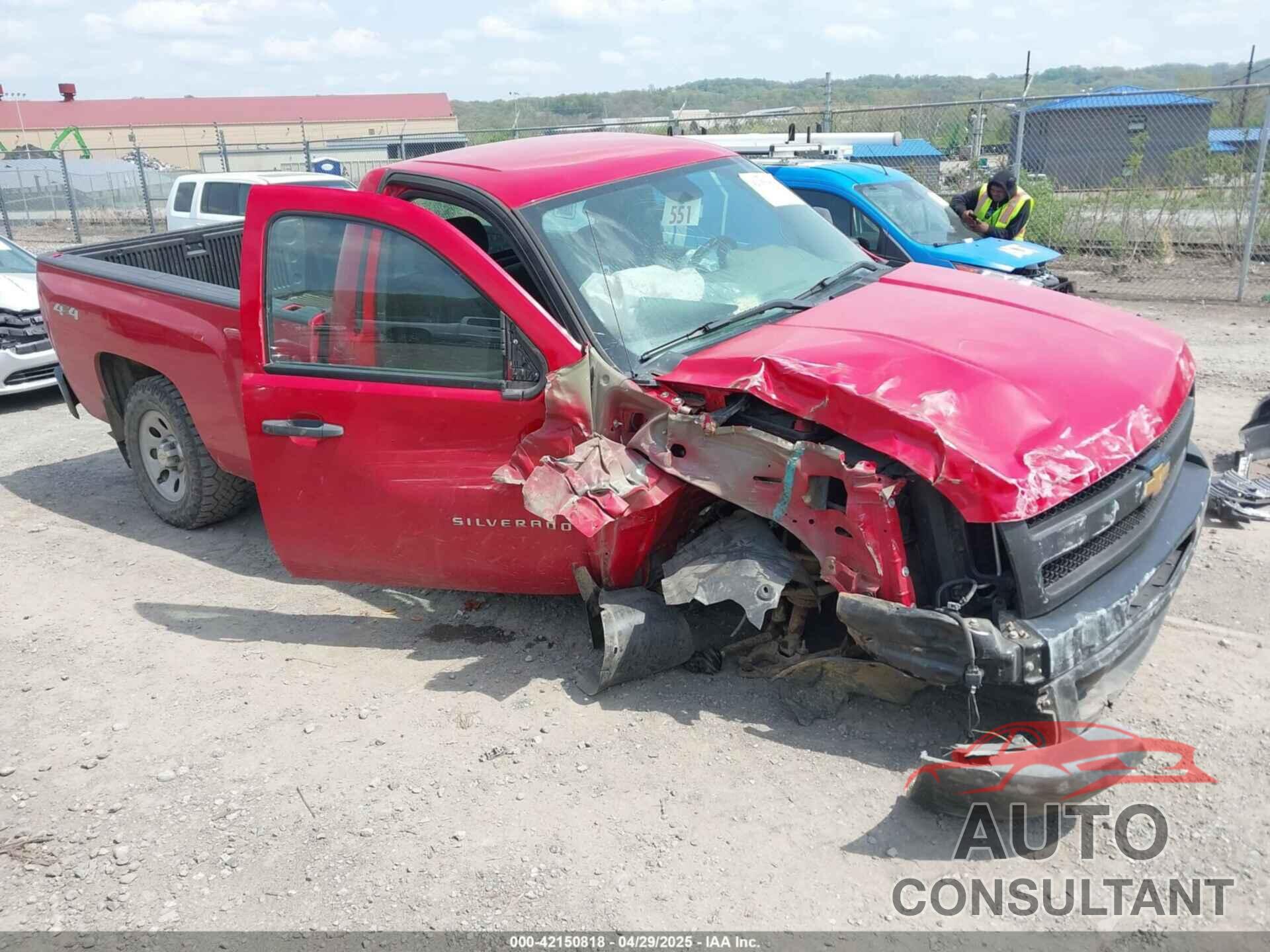 CHEVROLET SILVERADO 1500 2012 - 1GCNKPEA6CZ184919