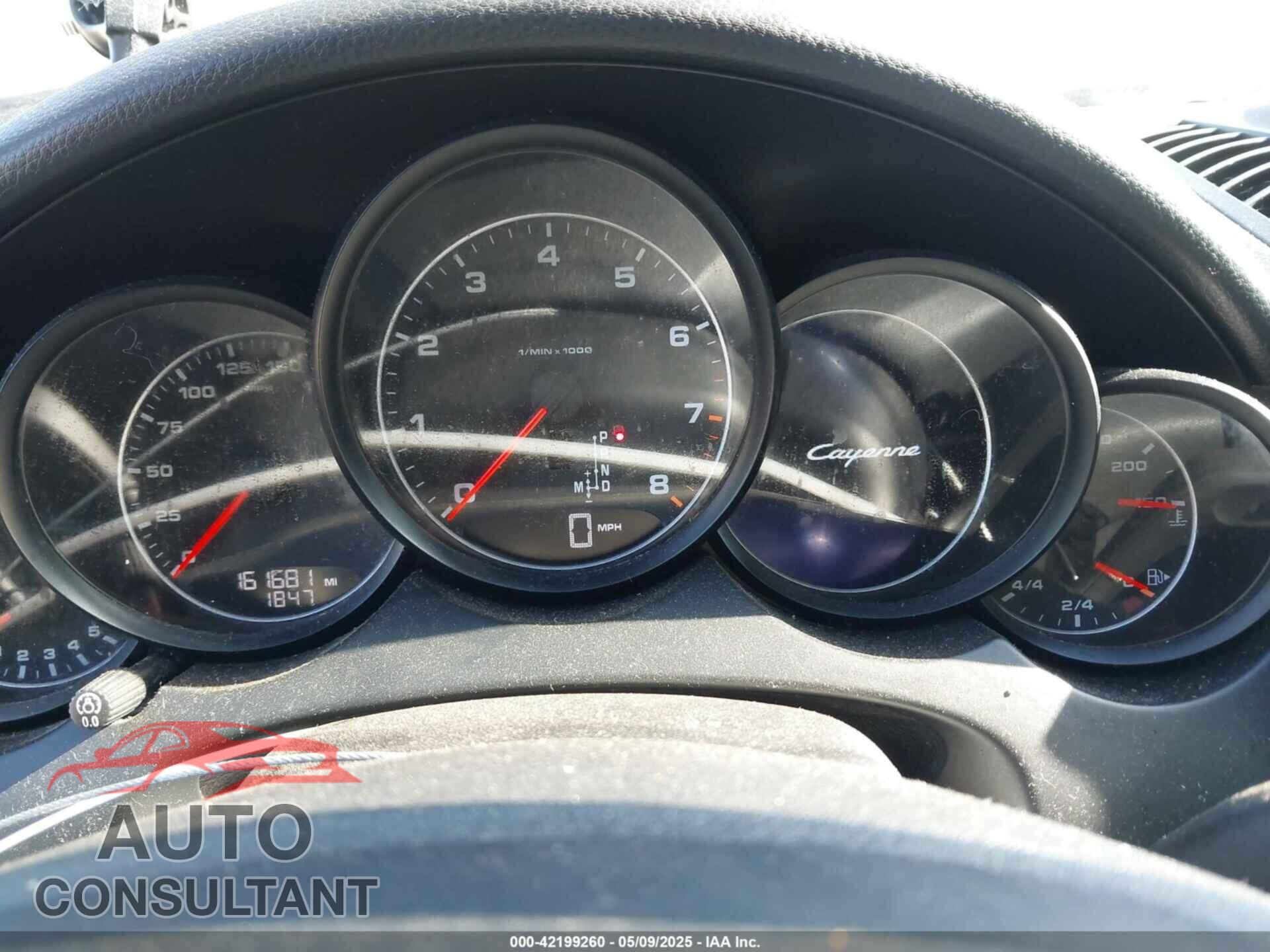 PORSCHE CAYENNE 2012 - WP1AA2A20CLA06038